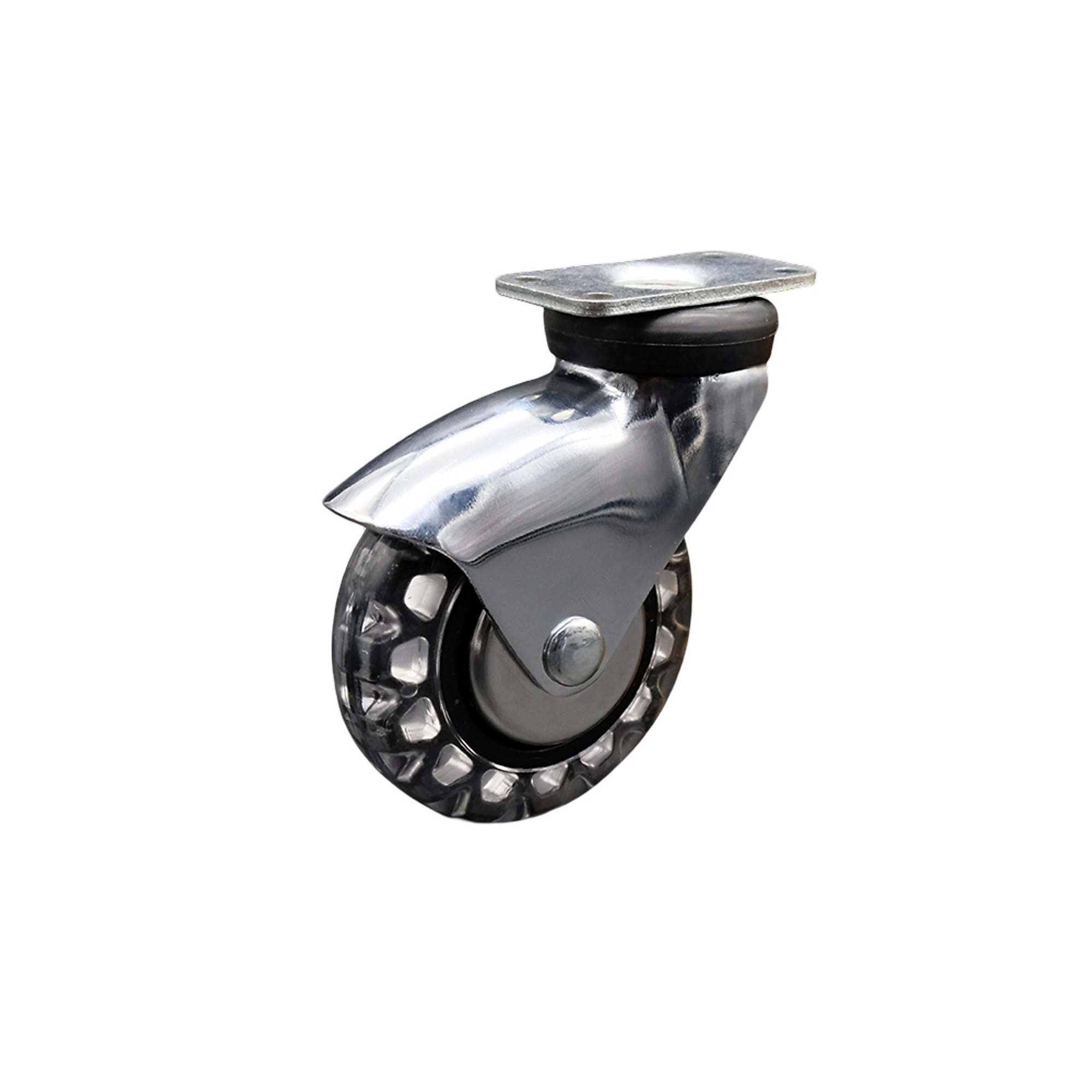 Service Caster, 3Inch Plate Caster, Wheel Diameter 3 in, Caster Type Swivel, Package (qty.) 1, Model SCC-03S310-PPUBD-BC