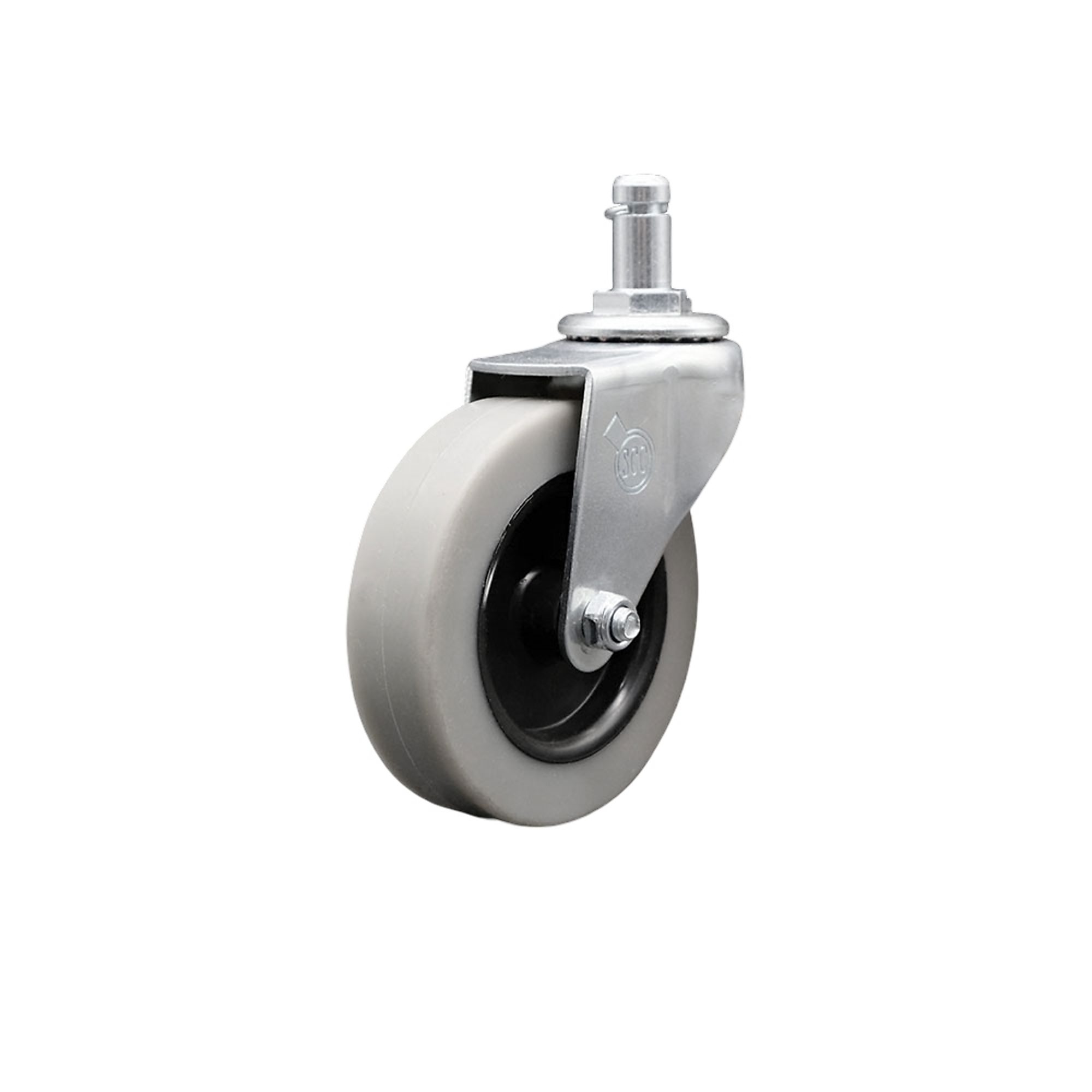 Service Caster, 3Inch Stem Caster, Wheel Diameter 3 in, Caster Type Swivel, Package (qty.) 1, Model SCC-GR05S310-TPRS-71678