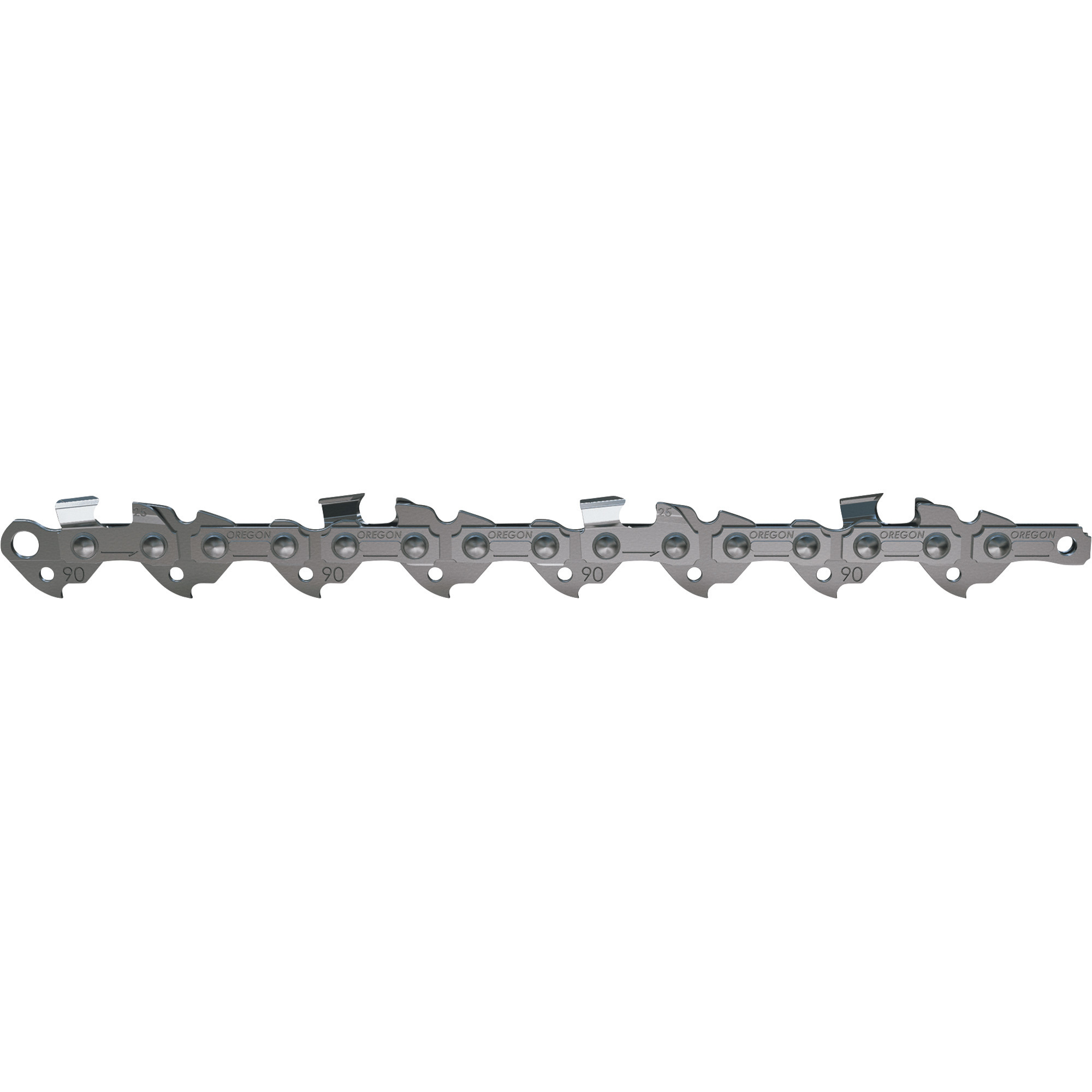 Oregon Low Kickback Chainsaw Chain, 3/8Inch Low Profile x 0.043Inch, Fits 8Inch Bar, Model R34/90PX034G