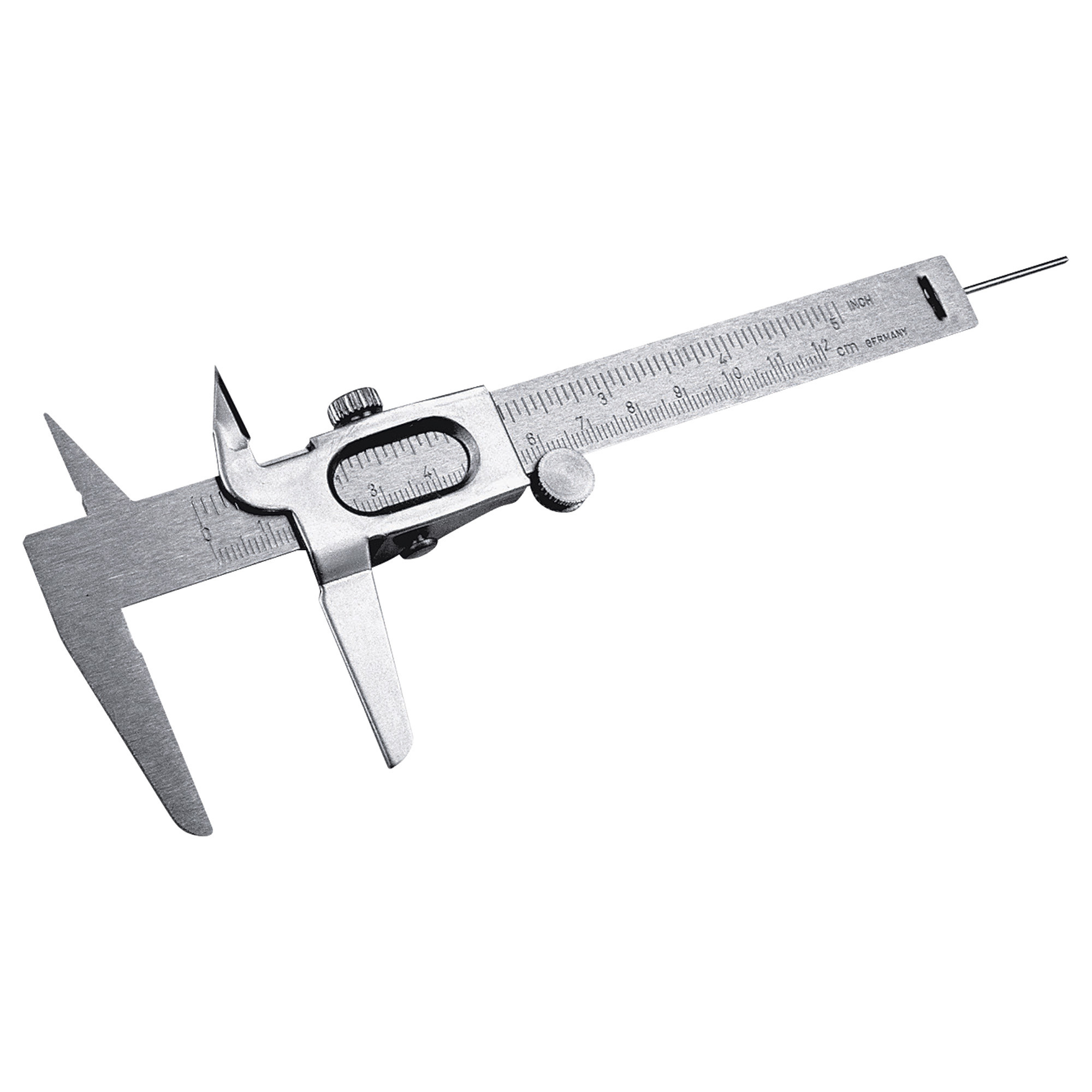 Empire Vernier Caliper, 4 3/4Inch Jaw Size