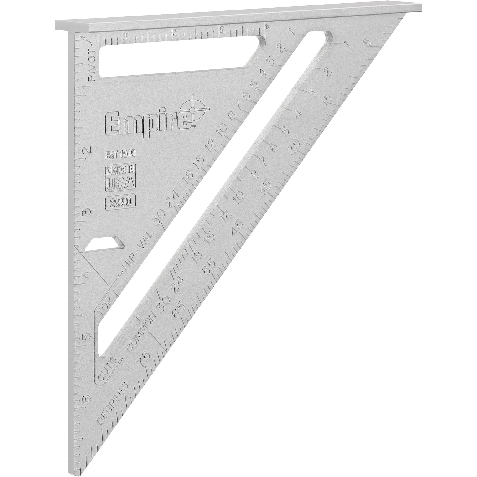 Empire Heavy-Duty Magnum Rafter Speed Square, 7 1/2Inch Length