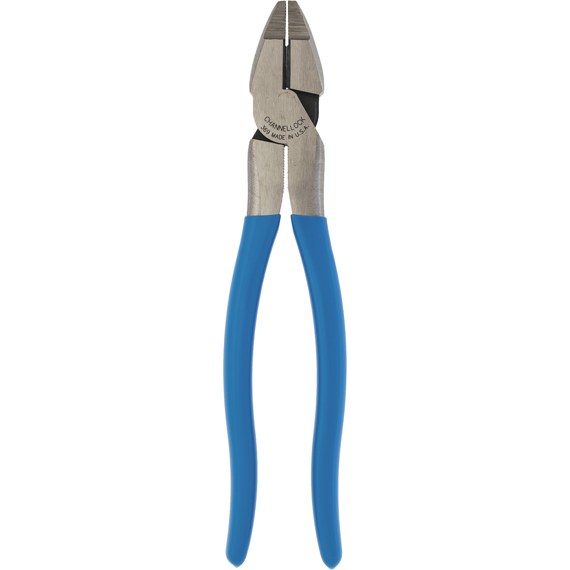 Channellock 9Inch Rounded Nose Lineman's Pliers, Model 369