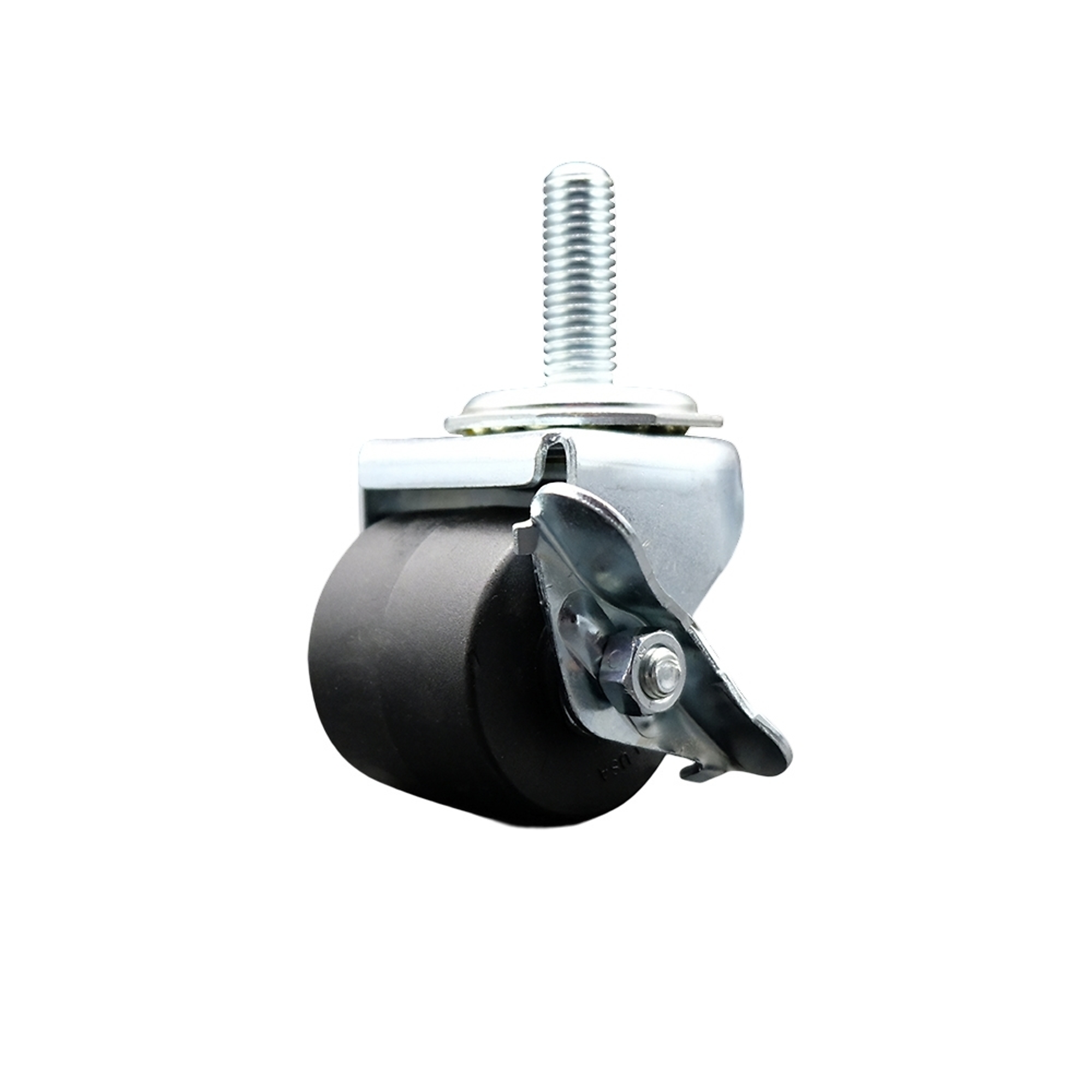 Service Caster, 2Inch x 1 13/16Inch Stem Caster, Wheel Diameter 2 in, Caster Type Swivel, Package (qty.) 1, Model FRA-SCC-TS04S211316-POS-SLB-121315