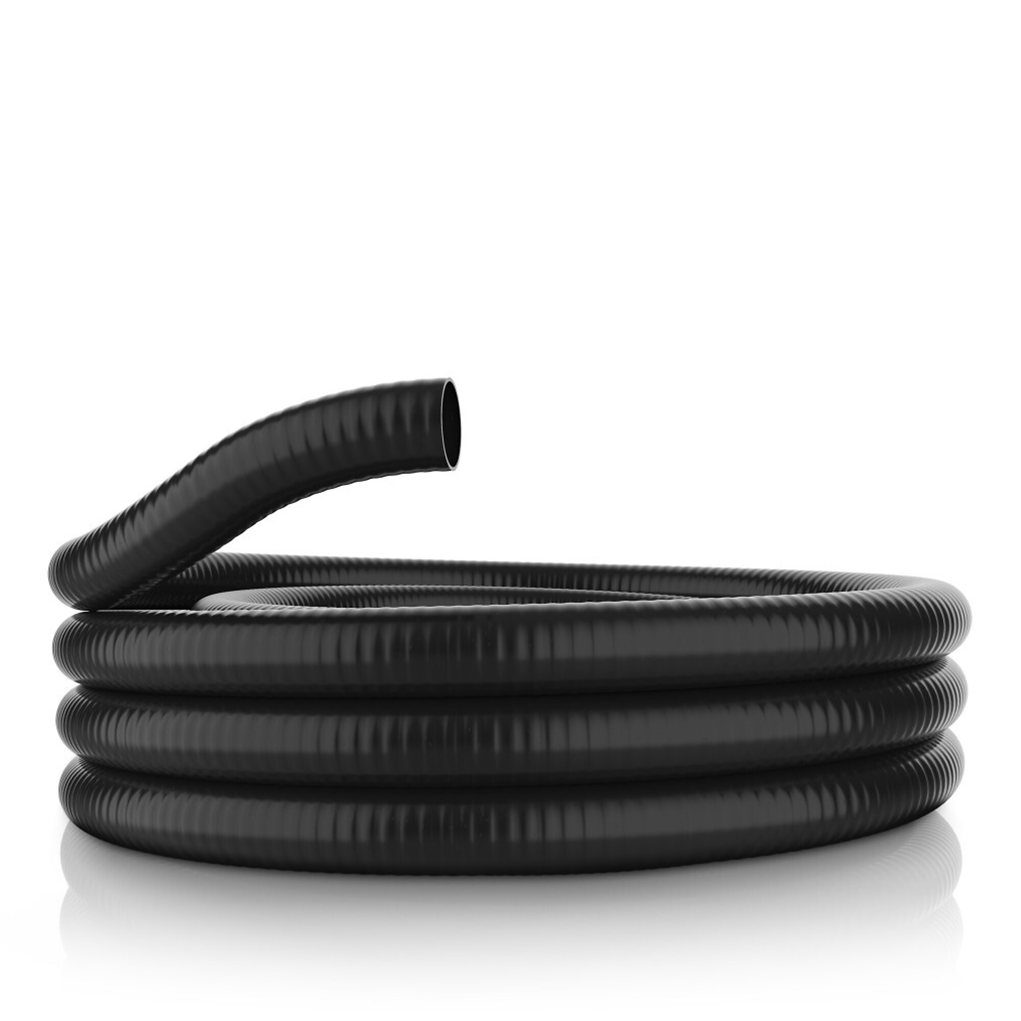 Alpine Corporation, 1-1/2Inch ID PVC Flex Hose x 50ft. - Black, Model PH112BK-50