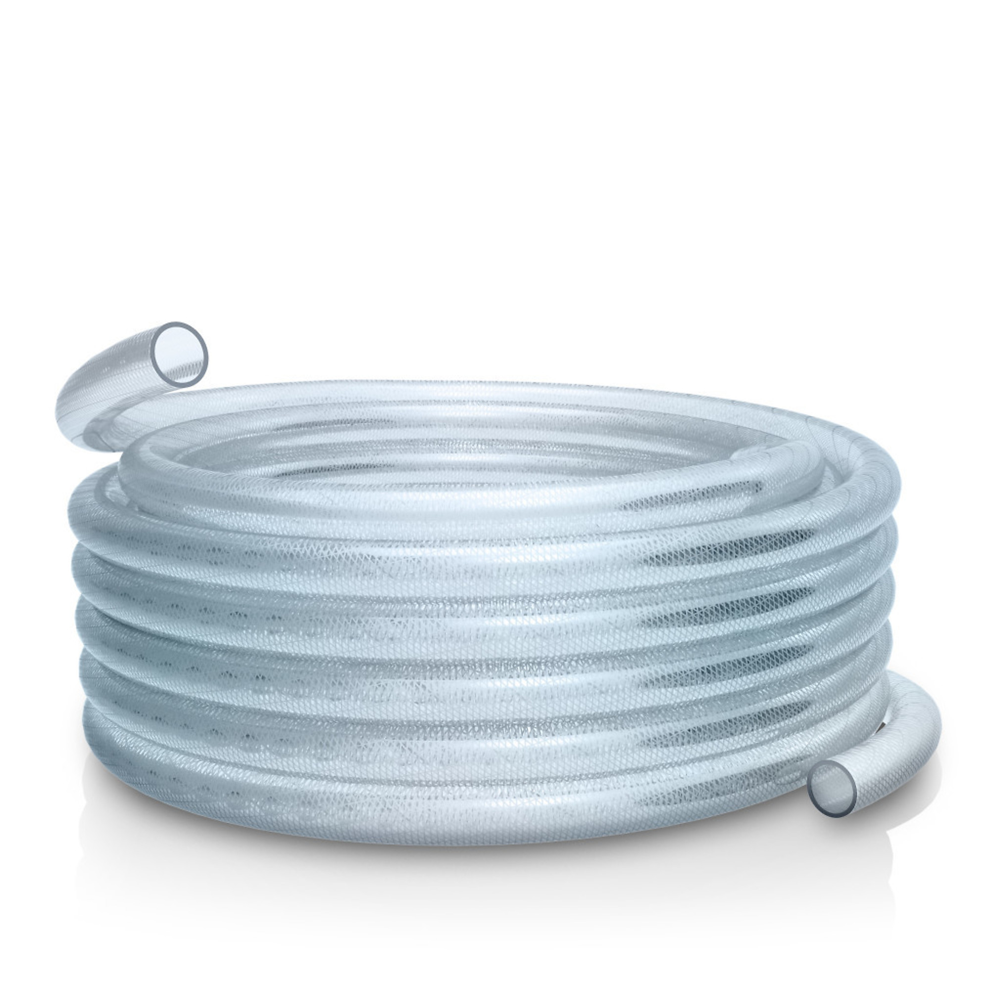 Alpine Corporation, 5/8Inch I.D. Clear Braided Tubing x 100ft., Model VR058