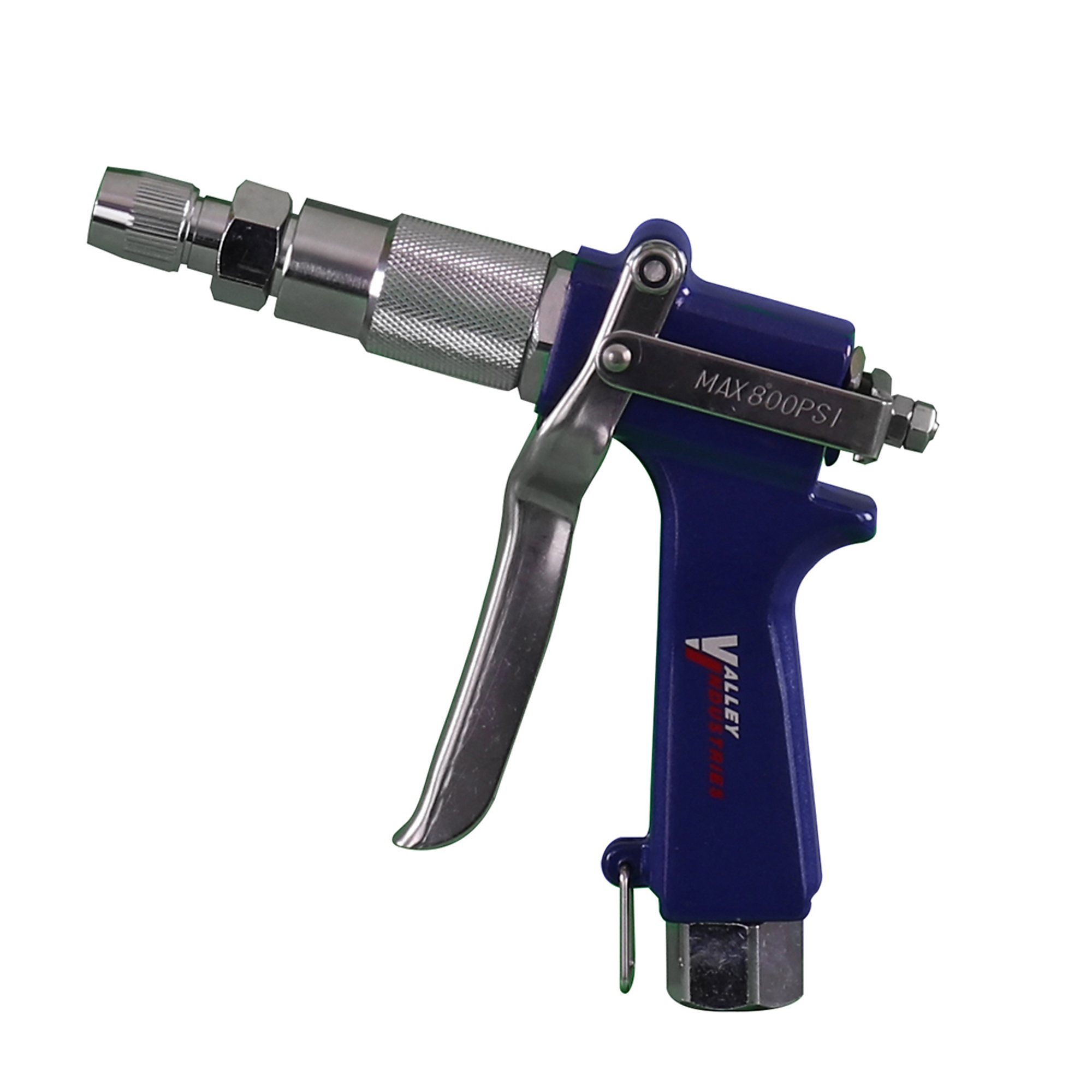 Valley Industries, Lawn Care Spray Gun - 800 PSI, 2.5mm Orifice, Wand Length 5.5 in, Max. Flow Rate 5 GPM, Model SG-PC-025