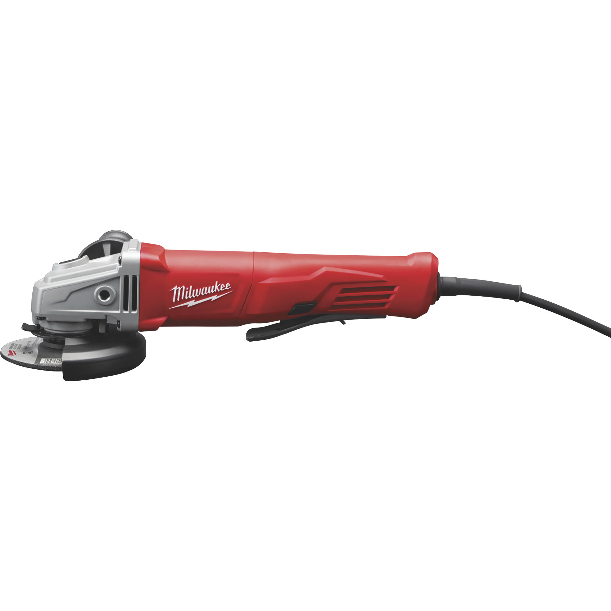 Milwaukee 4 1/2Inch Small Angle Grinder, 11 Amp, 11,000 RPM, Paddle, Lock-On, Model 6141-30