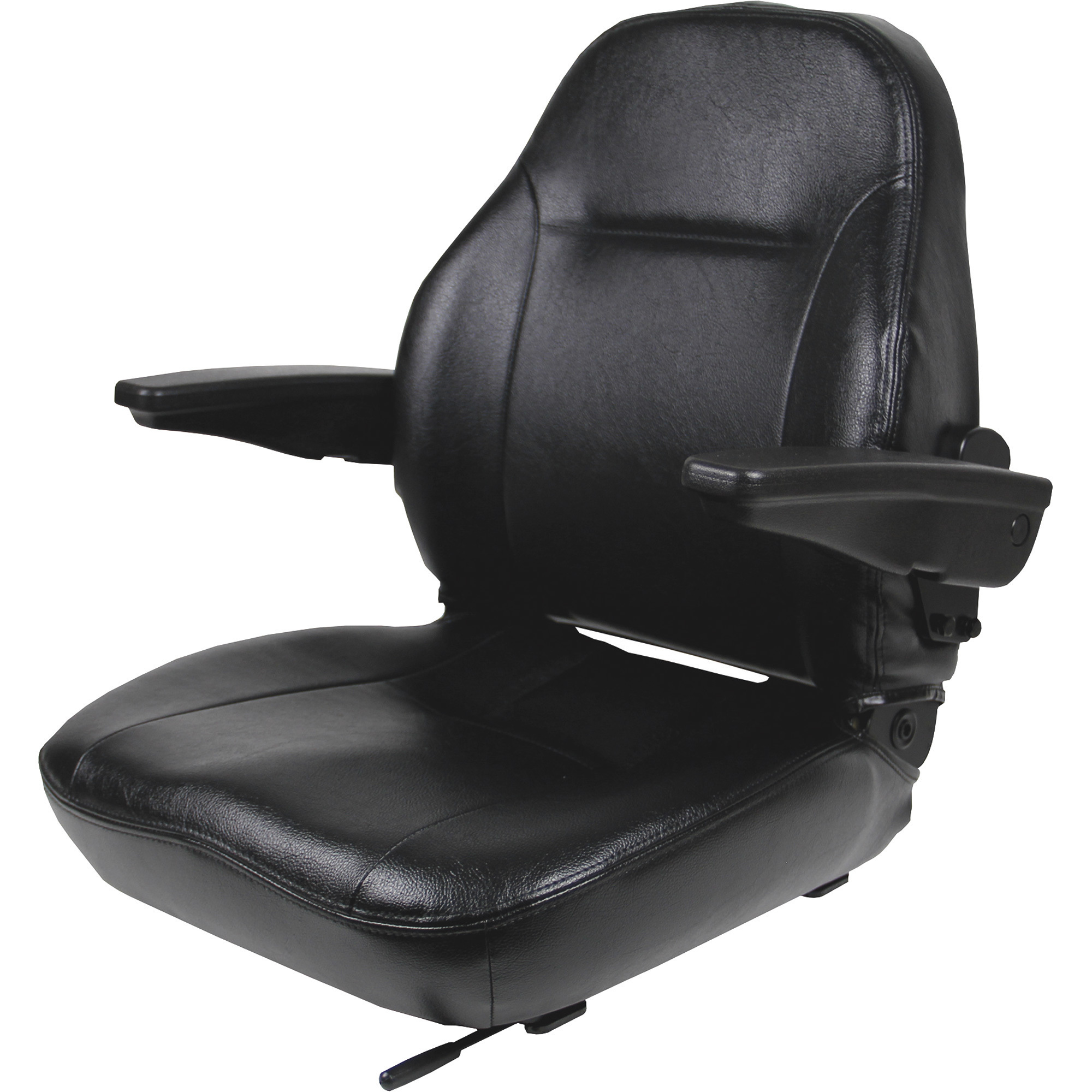 Black Talon Premium High-Back Steel Tractor Seat — Black, Model 440002BK -  Black Talon Seats