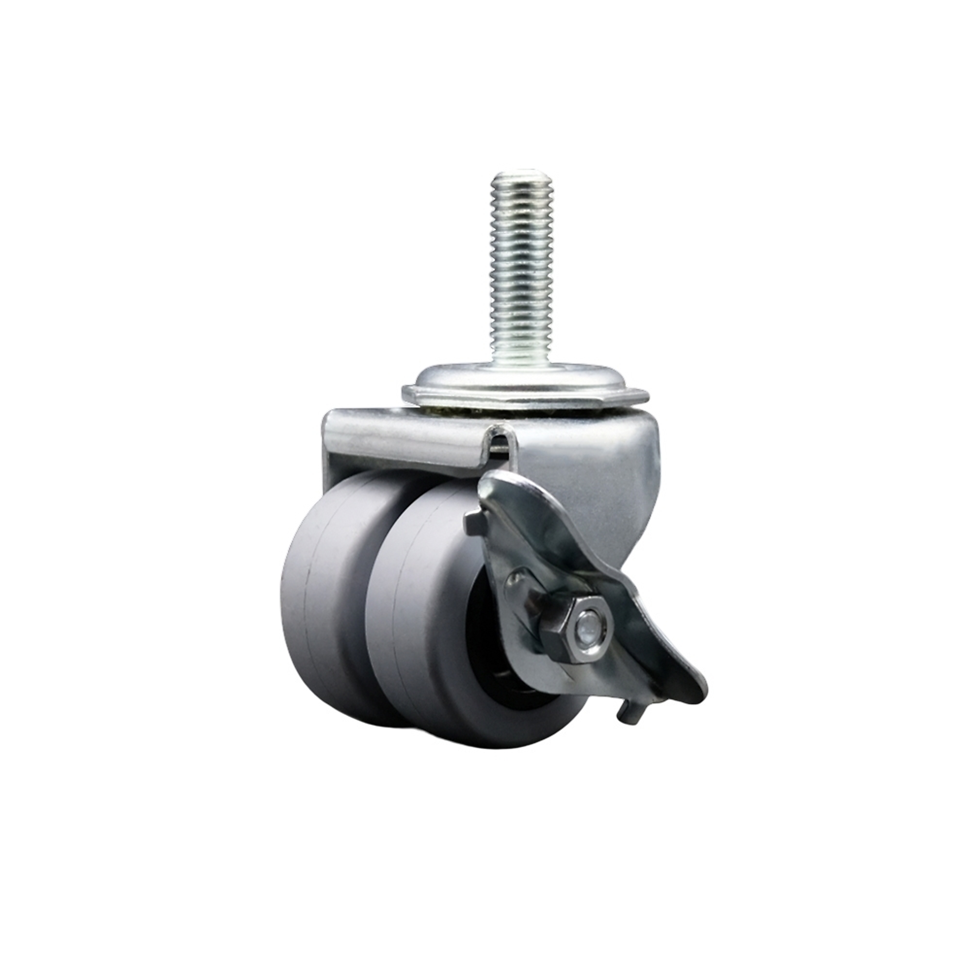 Service Caster, 2Inch Stem Caster, Wheel Diameter 2 in, Caster Type Swivel, Package (qty.) 1, Model SCC-DWTS04S21316-TPRS-SLB-121315