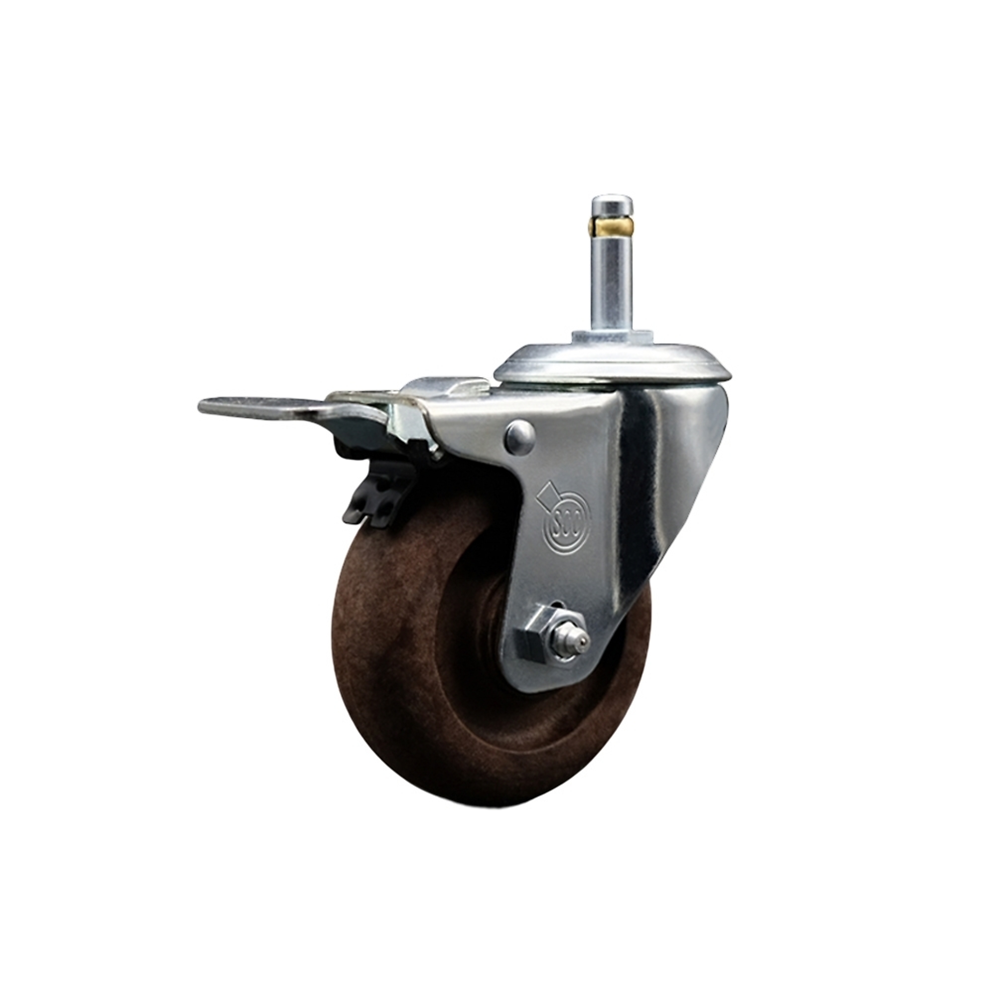 Service Caster, 3 1/2Inch x 1 1/4Inch Stem Caster, Wheel Diameter 3.5 in, Caster Type Swivel, Package (qty.) 1, Model SCC-GRTTL20S3514-GFNSHT-716138