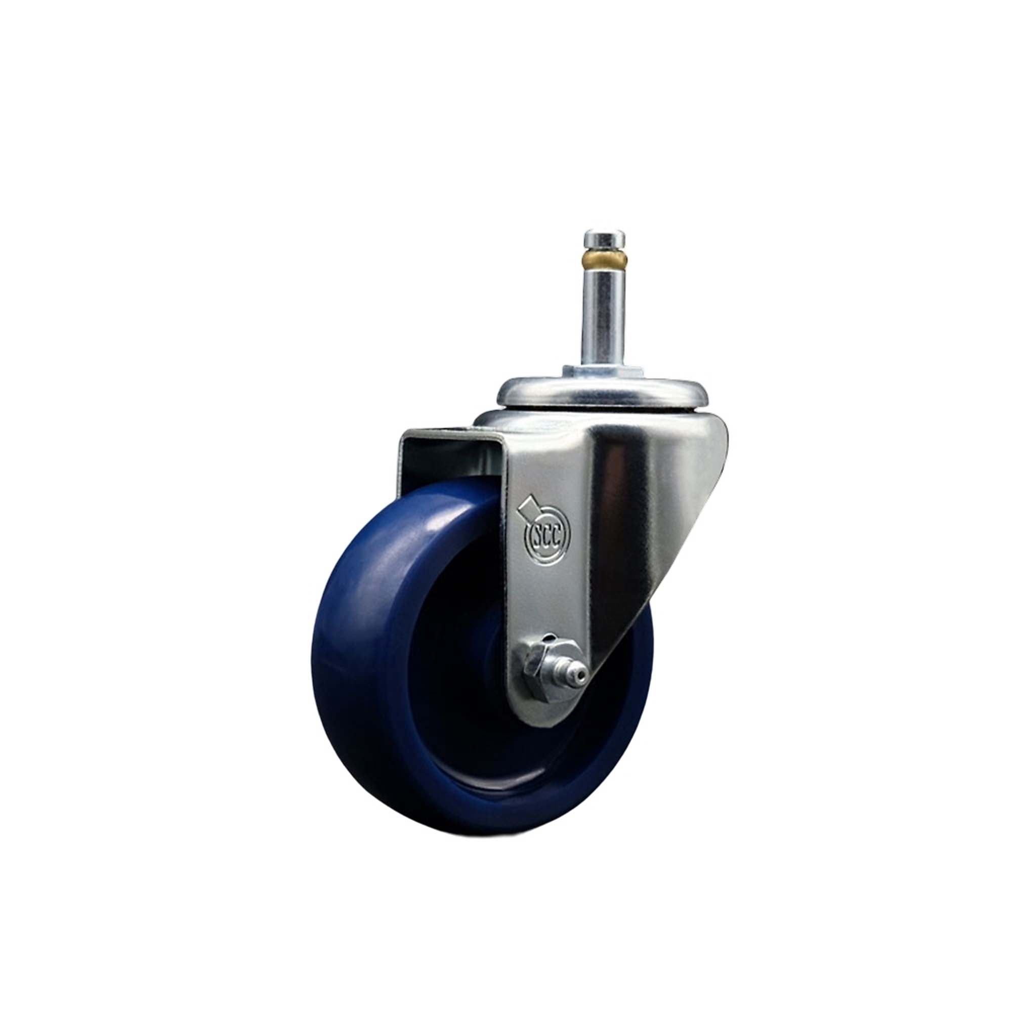 Service Caster, 3 1/2Inch x 1 1/4Inch Stem Caster, Wheel Diameter 3.5 in, Caster Type Swivel, Package (qty.) 1, Model SCC-GRTTL20S3514-SPUS-716138