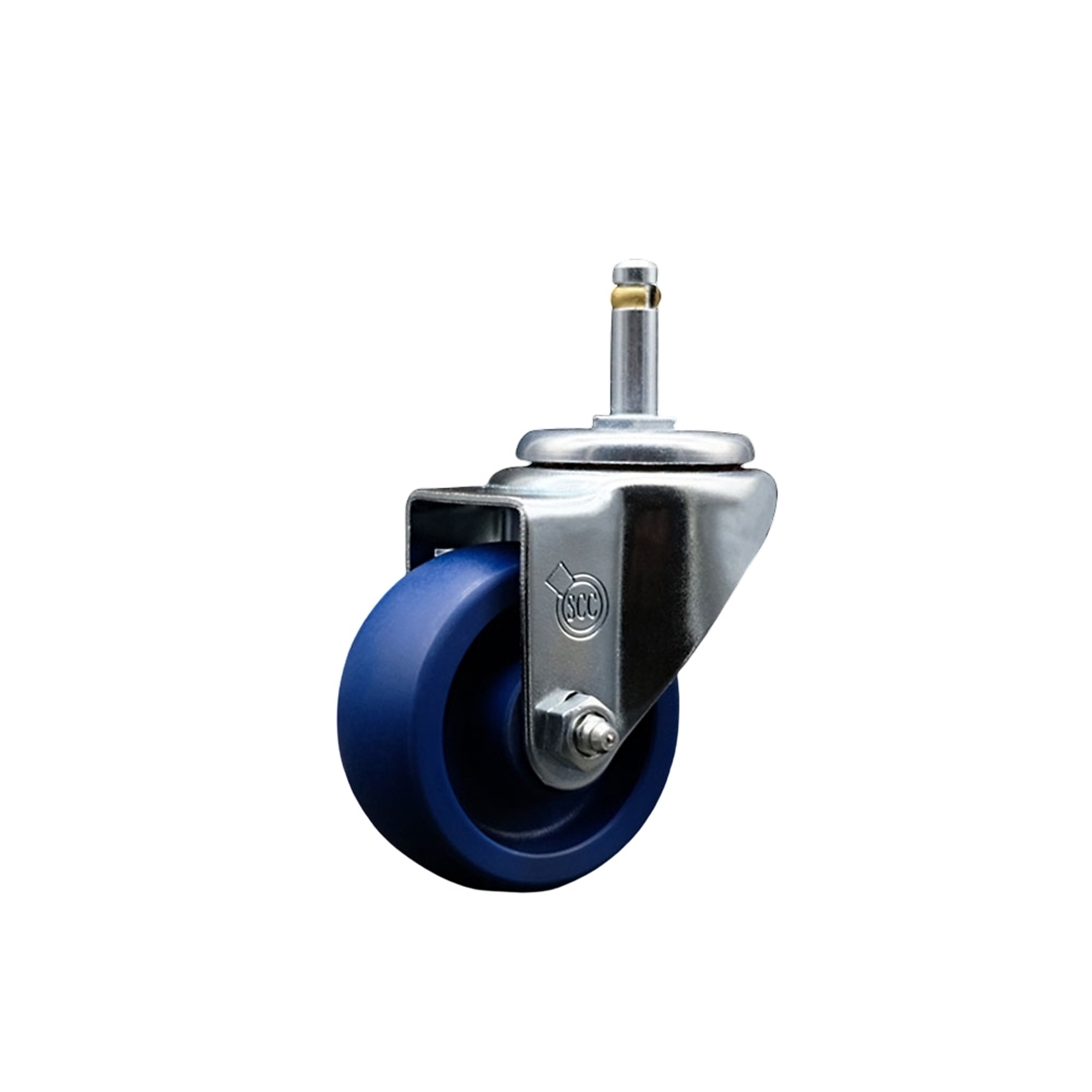 Service Caster, 3Inch x 1 1/4Inch Stem Caster, Wheel Diameter 3 in, Caster Type Swivel, Package (qty.) 1, Model SCC-GR20S314-SPUS-716138