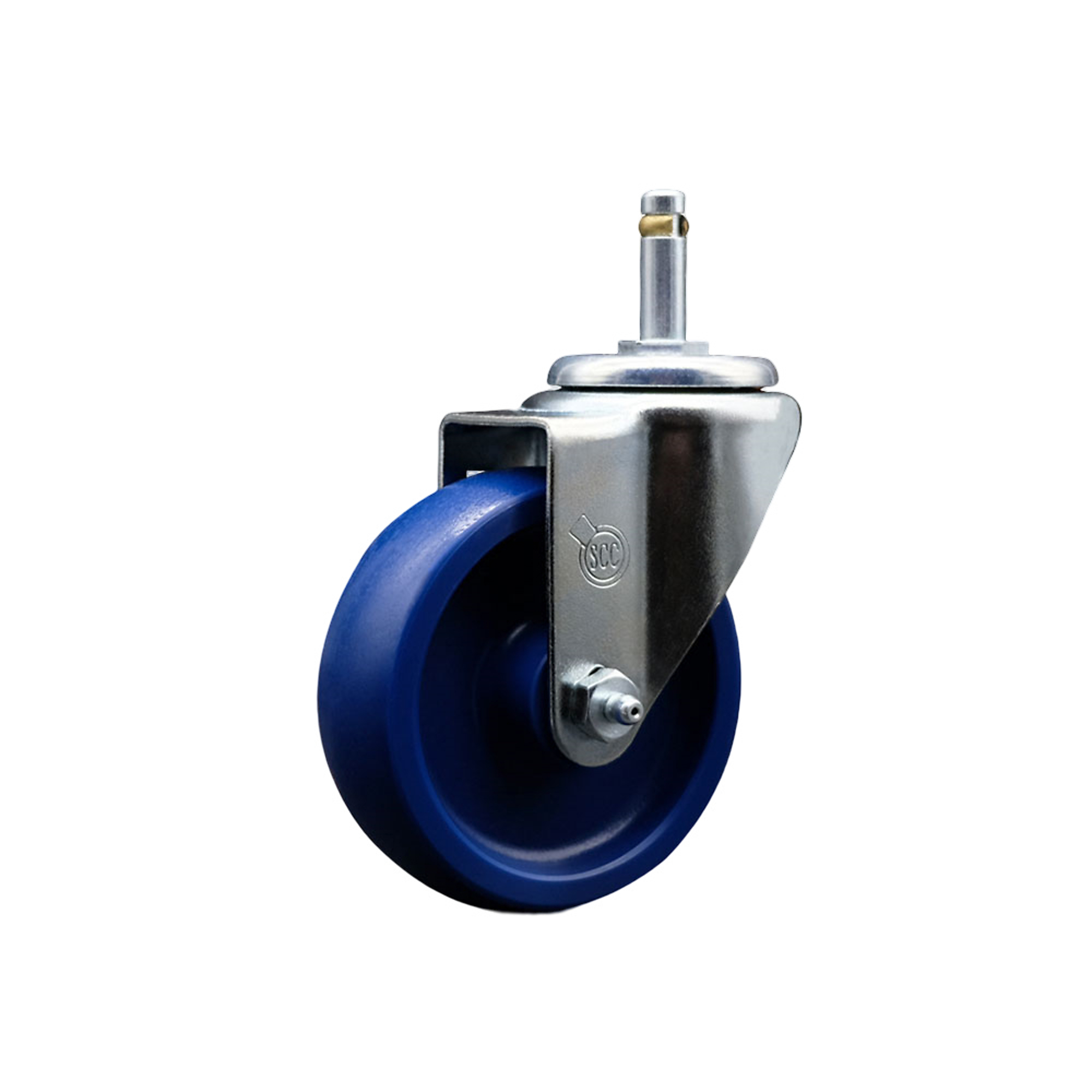 Service Caster, 4Inch x 1 1/4Inch Stem Caster, Wheel Diameter 4 in, Caster Type Swivel, Package (qty.) 1, Model SCC-GR20S414-SPUS-716138