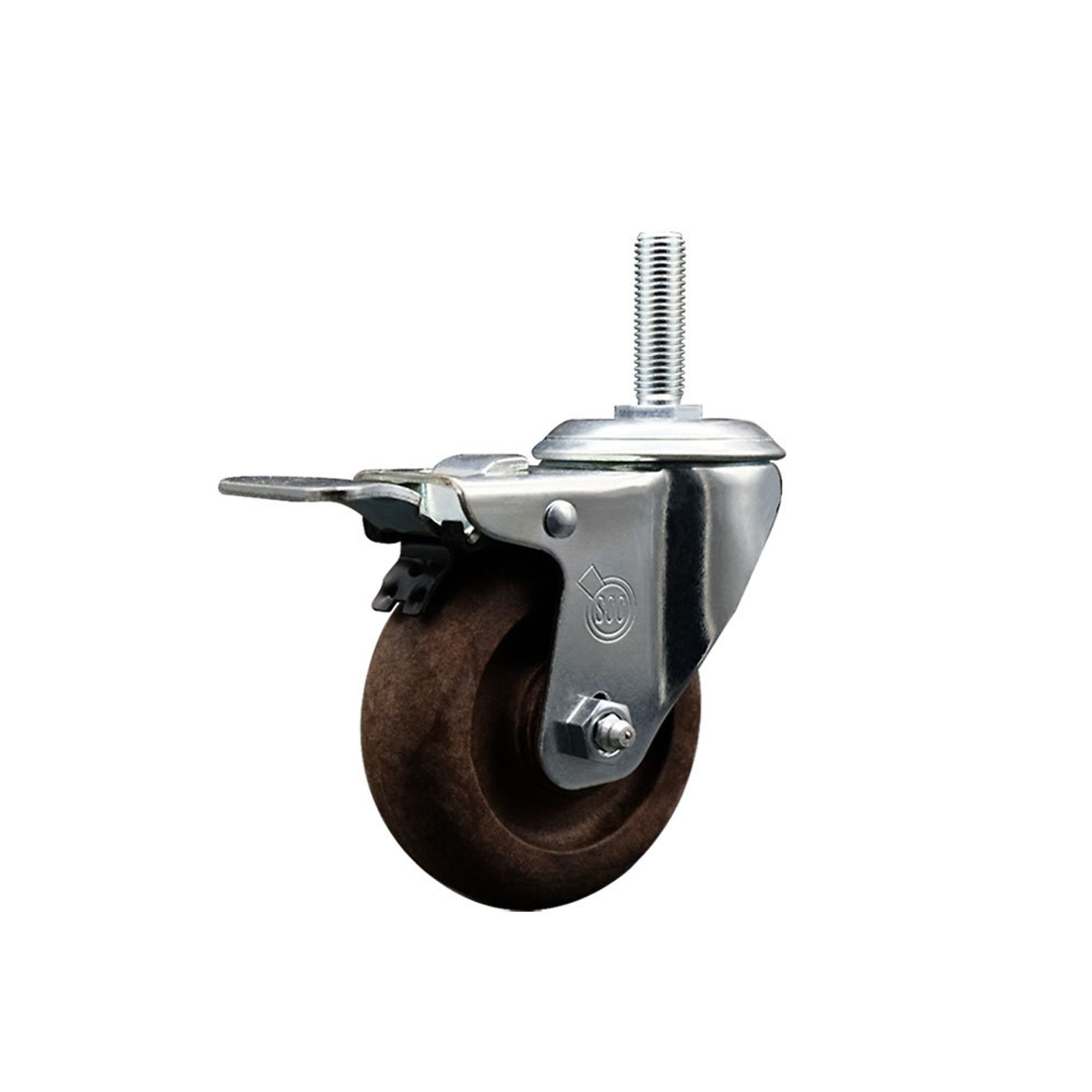 Service Caster, 3 1/2Inch x 1 1/4Inch Stem Caster, Wheel Diameter 3.5 in, Caster Type Swivel, Package (qty.) 1, Model SCC-TSTTL20S3514-GFNSHT-34212