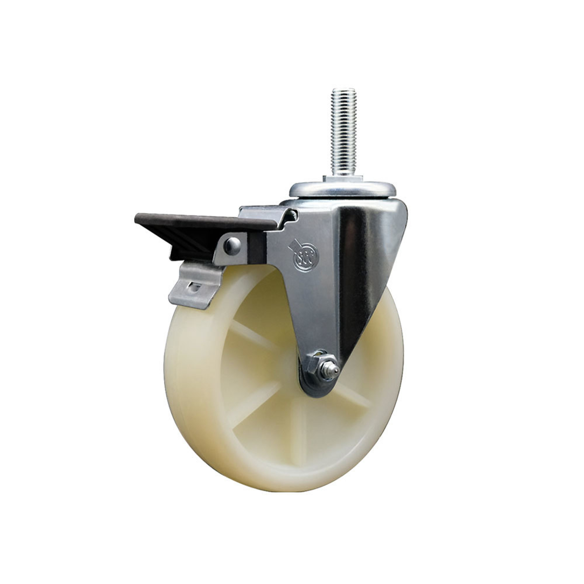 Service Caster, 5Inch x 1 1/4Inch Stem Caster, Wheel Diameter 5 in, Caster Type Swivel, Package (qty.) 1, Model SCC-TSTTL20S514-NYS-34212