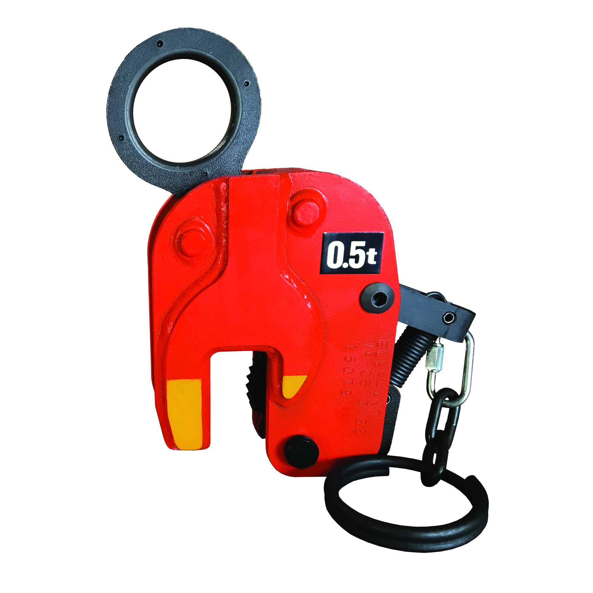 ElephantLifting, Vertical Plate Clamp, MInch Jaw Capacity 0 in, Max. Jaw Capacity 0.866 in, Model VA