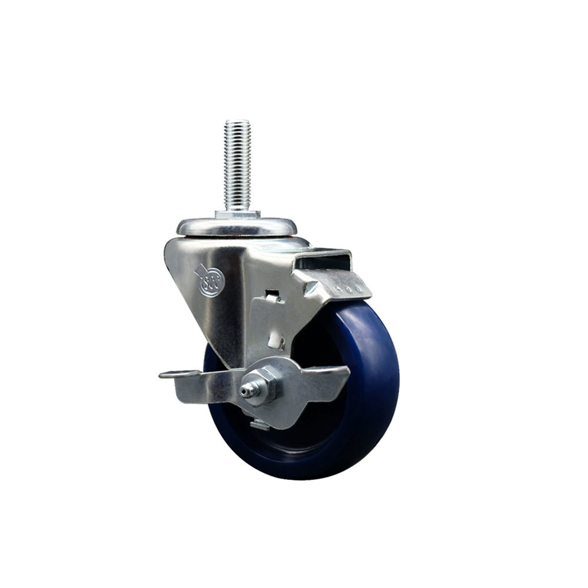 Service Caster, 3 1/2Inch x 1 1/4Inch Stem Caster, Wheel Diameter 3.5 in, Caster Type Swivel, Package (qty.) 1, Model SCC-TS20S3514-SPUS-TLB-34212