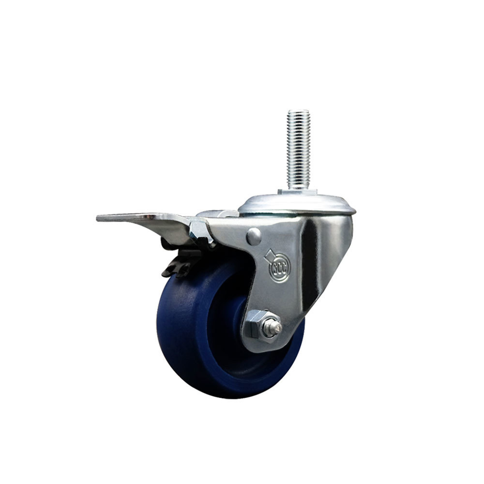 Service Caster, 3Inch x 1 1/4Inch Stem Caster, Wheel Diameter 3 in, Caster Type Swivel, Package (qty.) 1, Model SCC-TSTTL20S314-SPUS-34212