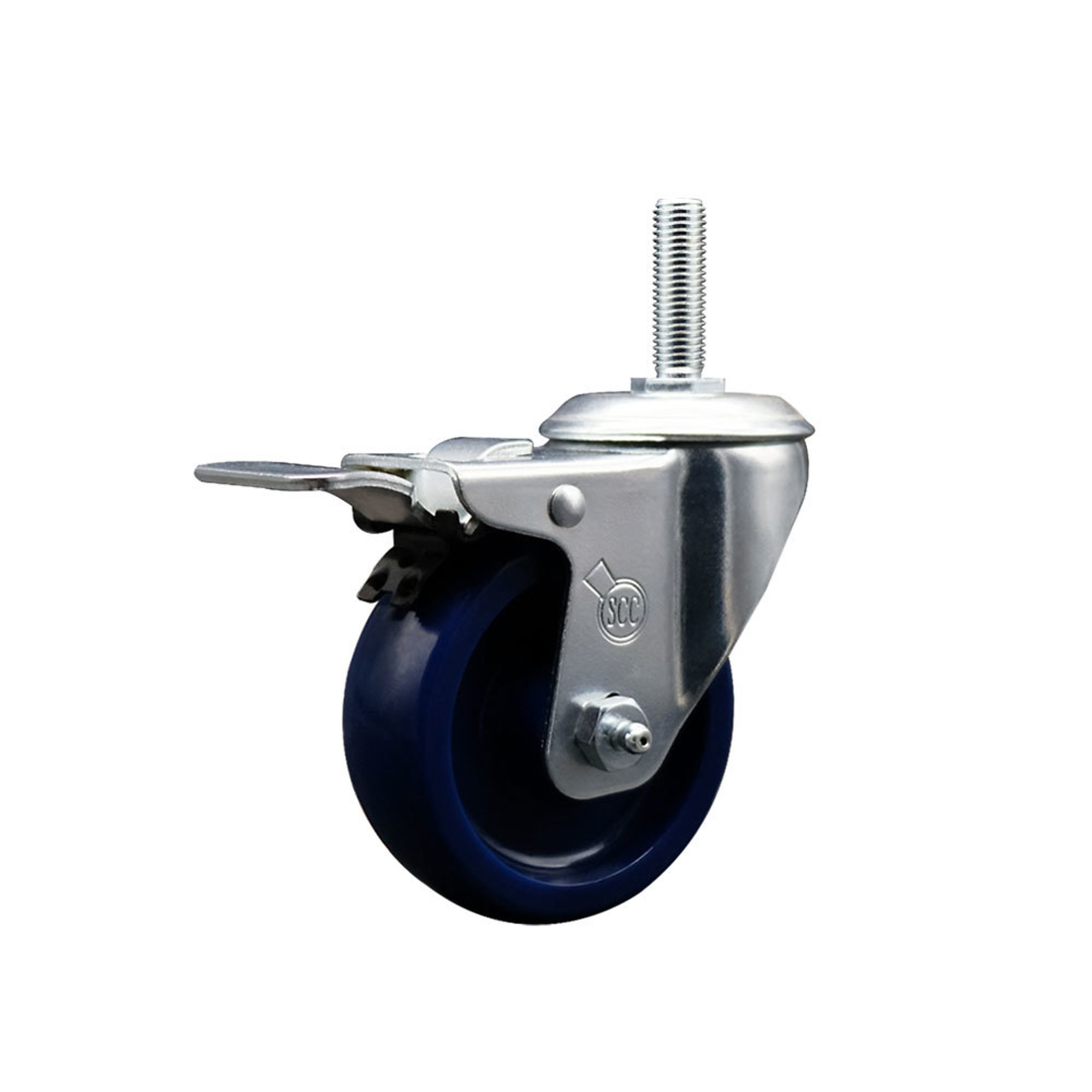 Service Caster, 4Inch x 1 1/4Inch Stem Caster, Wheel Diameter 4 in, Caster Type Swivel, Package (qty.) 1, Model SCC-TSTTL20S414-SPUS-34212