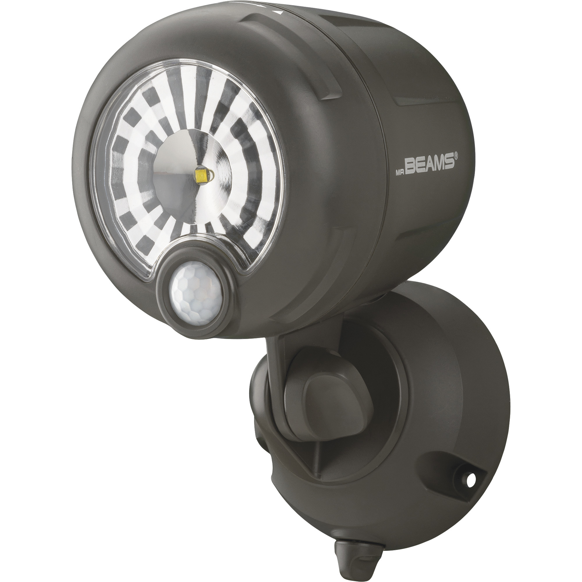 Mr. Beams Wireless Motion Sensor LED Spotlight — 200 Lumens, Brown, Model MB360XT-BRN-01-01 -  Mr Beams, MB360XT-BRN-01-00