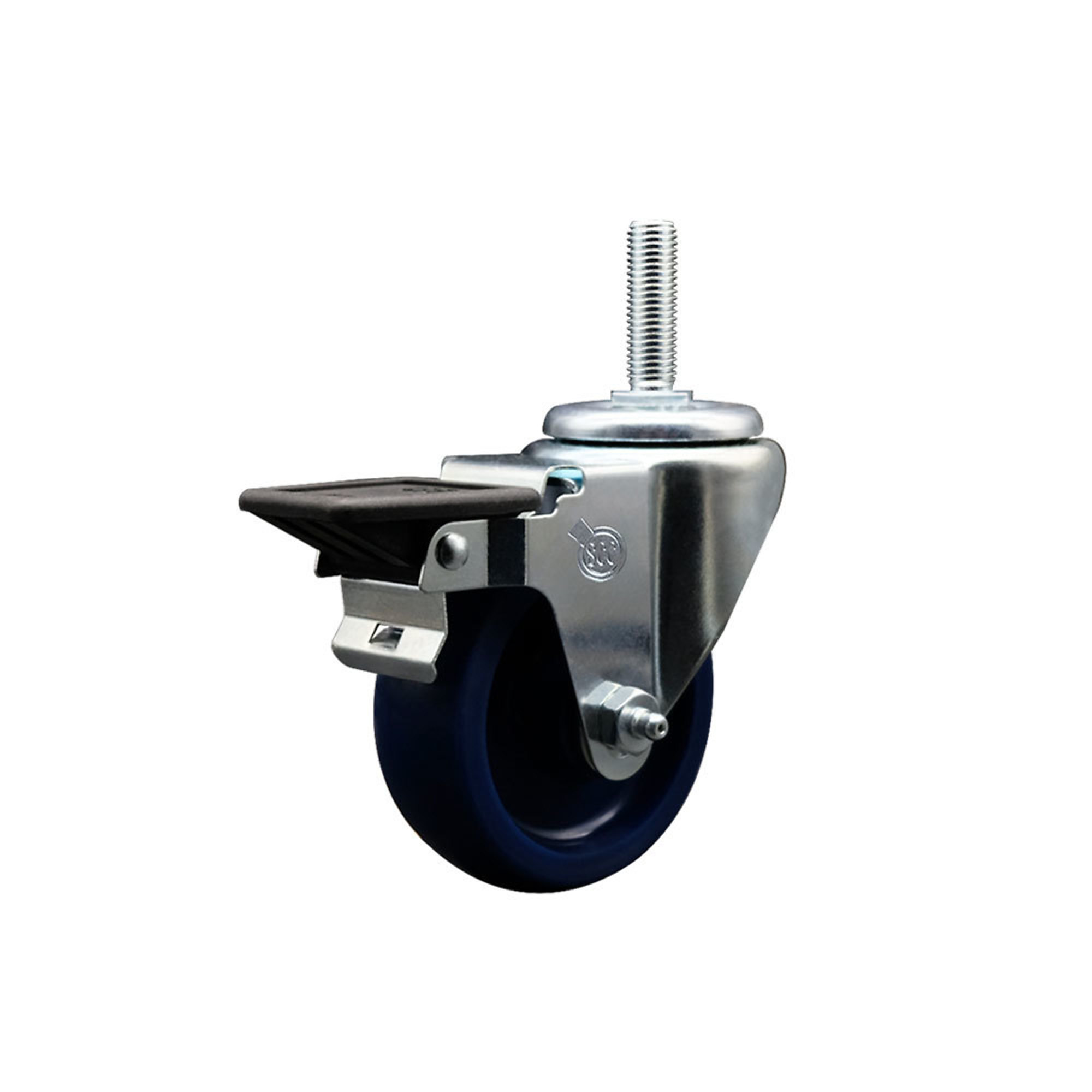 Service Caster, 3 1/2Inch x 1 1/4Inch Stem Caster, Wheel Diameter 3.5 in, Caster Type Swivel, Package (qty.) 1, Model SCC-TS20S3514-SPUS-PLB-34212