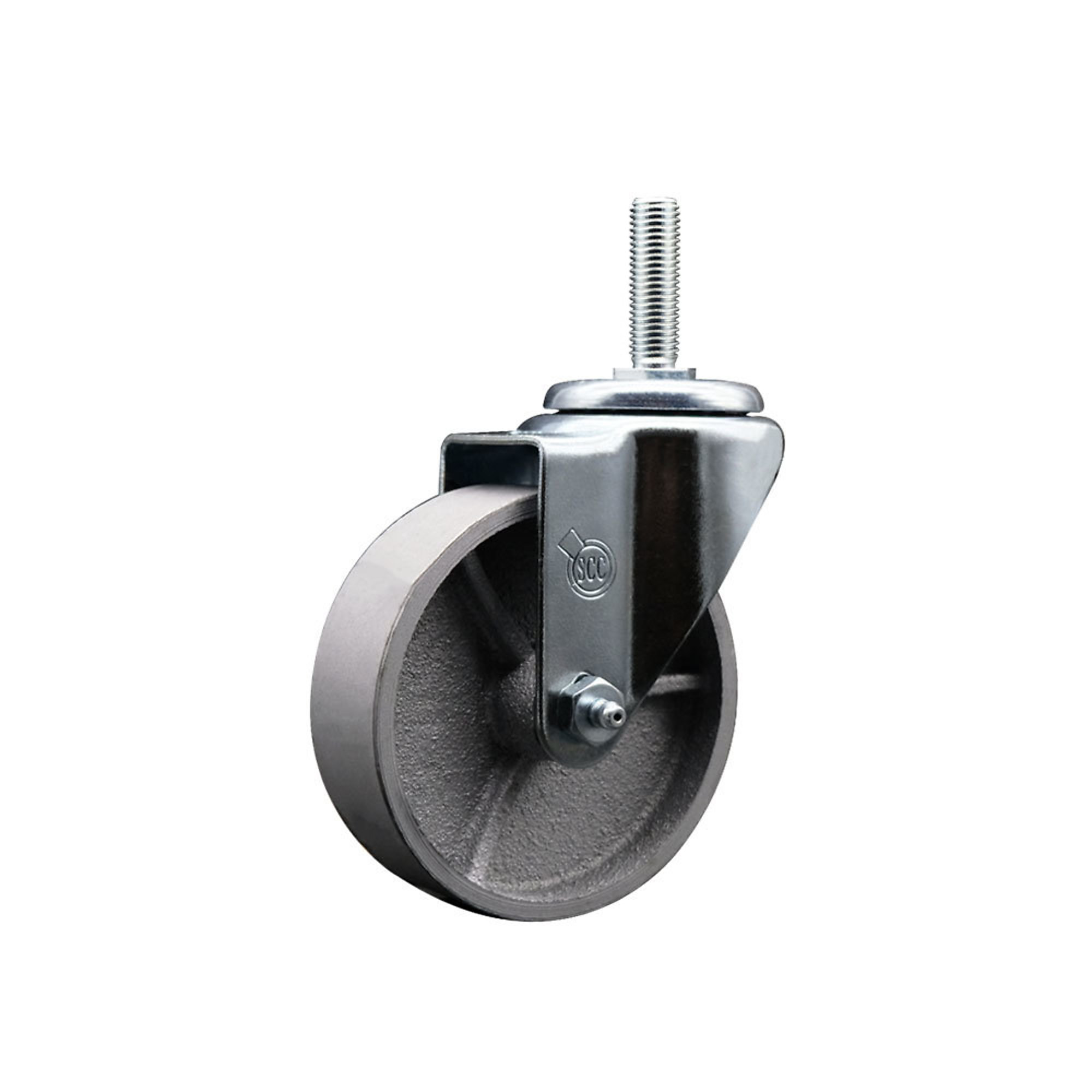 Service Caster, 4Inch x 1 1/2Inch Stem Caster, Wheel Diameter 4 in, Caster Type Swivel, Package (qty.) 1, Model SCC-TS20S415-SSR-34212