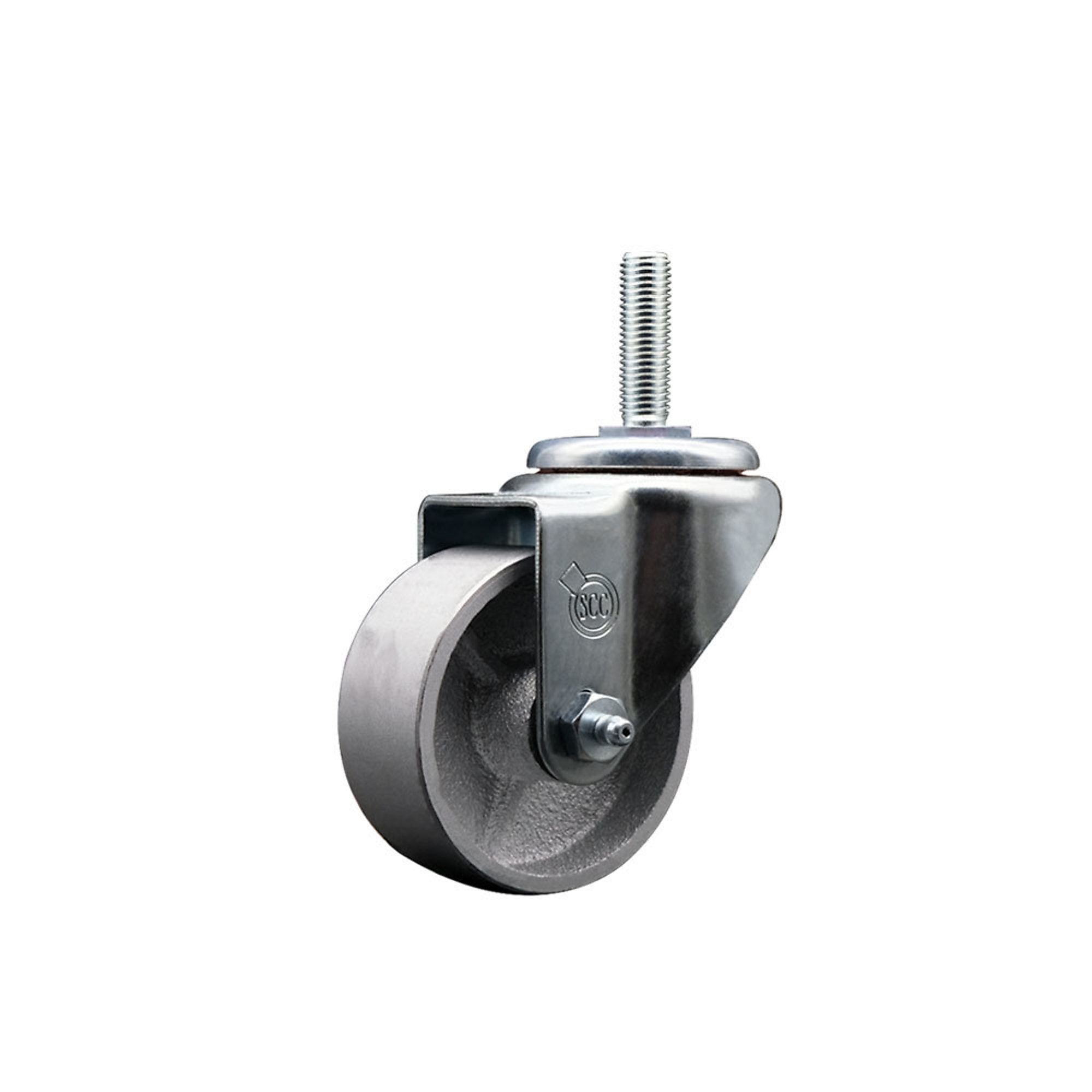 Service Caster, 3Inch x 1 1/4Inch Stem Caster, Wheel Diameter 3 in, Caster Type Swivel, Package (qty.) 1, Model SCC-TS20S314-SSS-34212