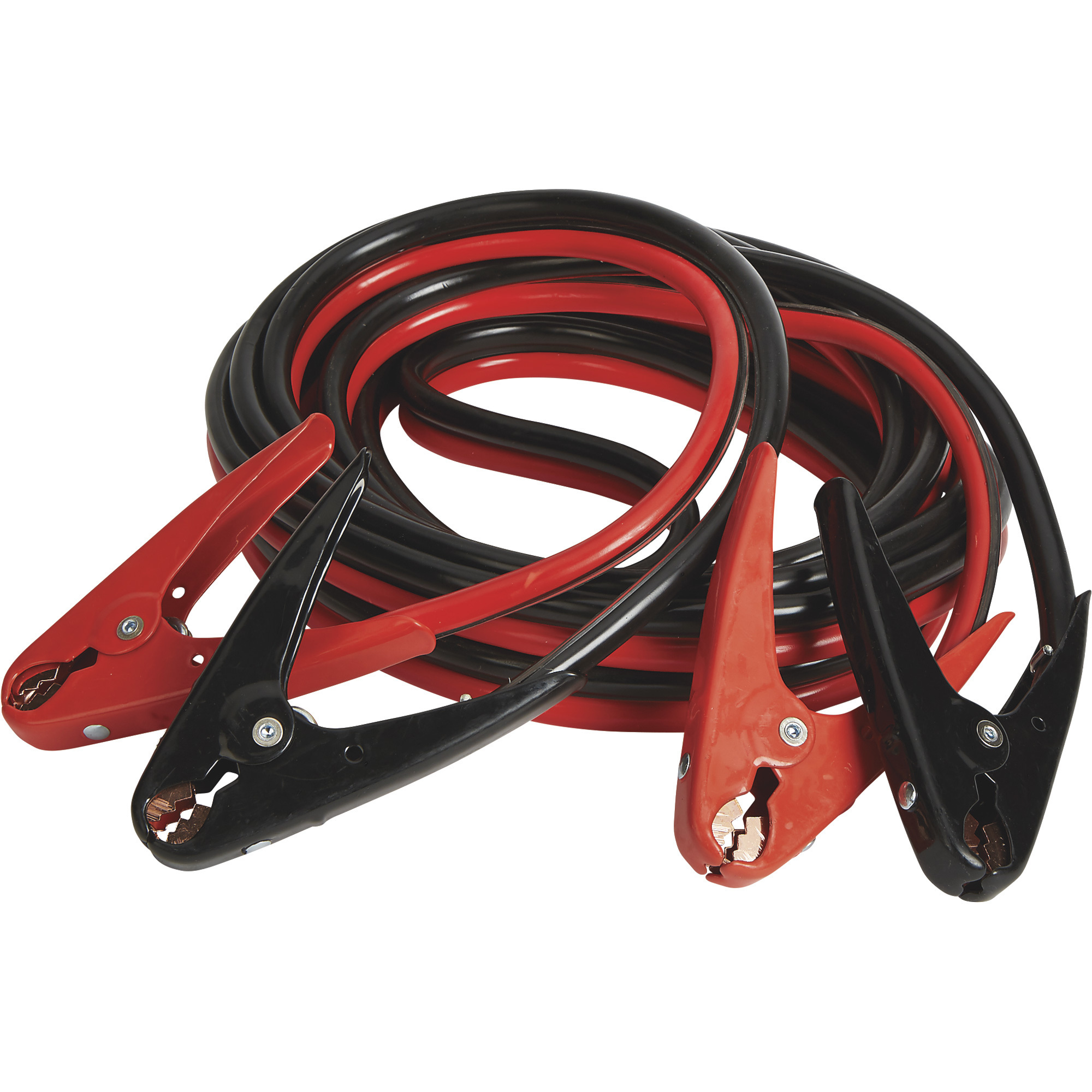 Simoniz Heavy-Duty Jumper Cables â Copper-Clad Aluminum, 2-Gauge, 20Ft.L, 600CCA, Tangle-free, Model #01088