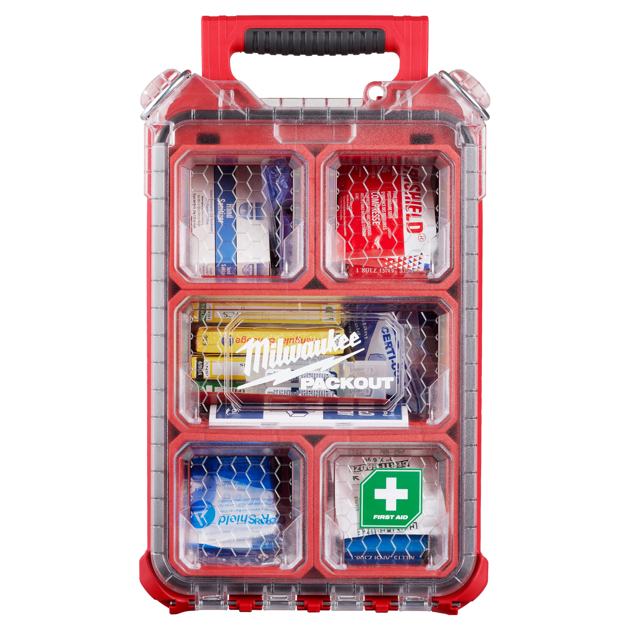 Milwaukee, 79PC Class A Type III PACKOUT First Aid Kit, Items Per Kit 79, Class A, ANSI Compliant, Model 48-73-8435C