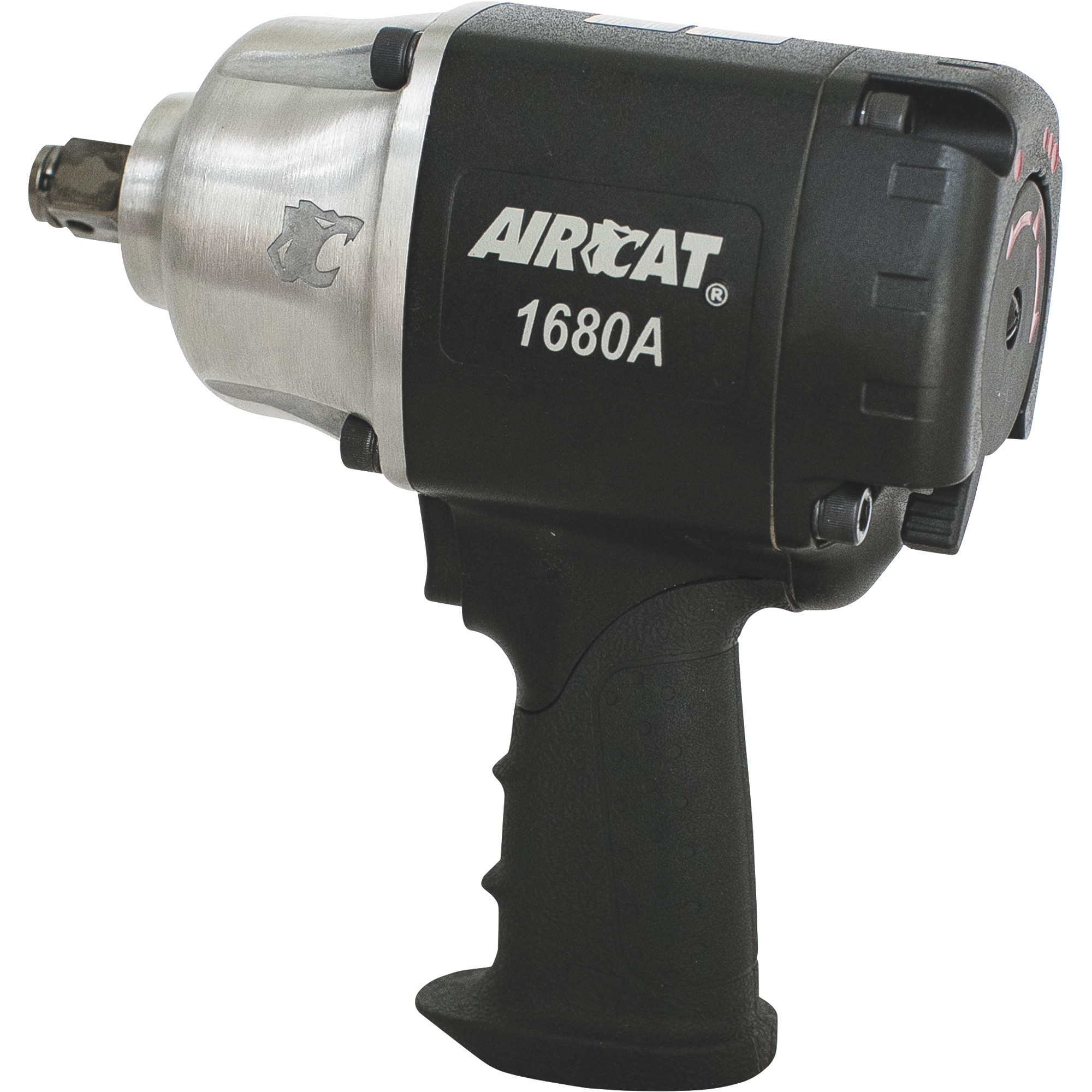 AIRCAT Air Impact Wrench, 3/4Inch Drive, 8 CFM, 1600ft./lbs. Torque, Model 1680-A