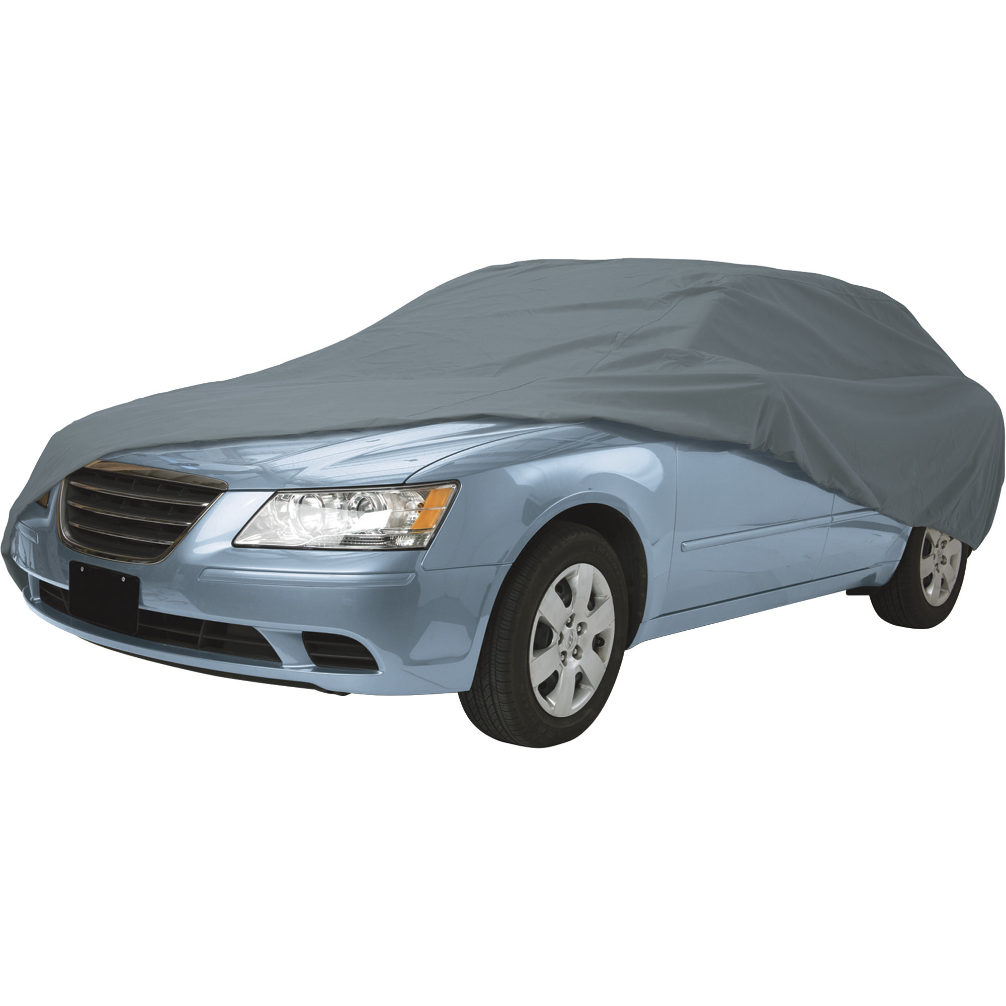 Classic Accessories OverDrive PolyPro 1 Car Cover, Fits Full-Size Sedans 191Inch-210Inch L, Model 10-010-051001-00