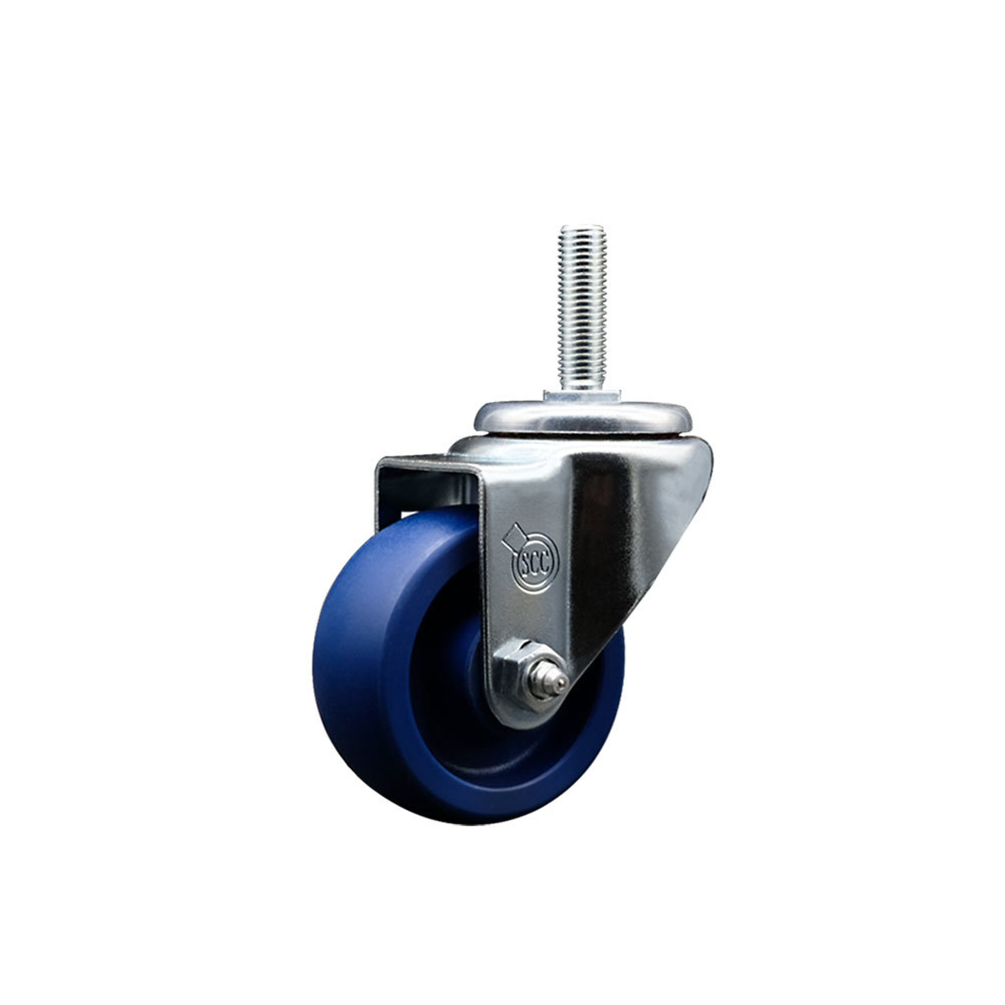 Service Caster, 3Inch x 1 1/4Inch Stem Caster, Wheel Diameter 3 in, Caster Type Swivel, Package (qty.) 1, Model SCC-TS20S314-SPUS-34212