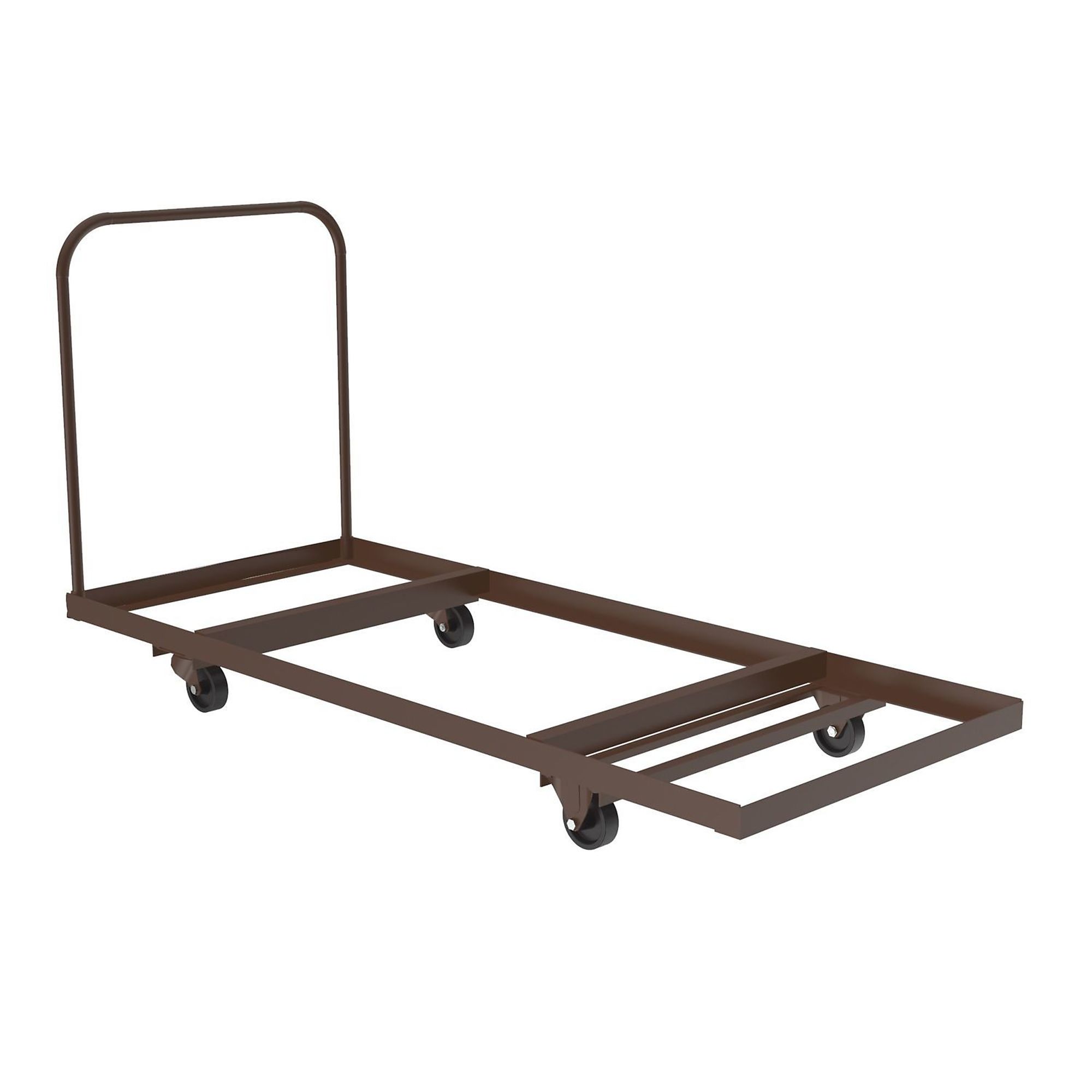 Truck for REC Tables up to 72Inch, Stacks up to 16, Capacity 16 lb, Frame Material Steel, Single, Pair, or Set Single, Model - Correll T3072-01