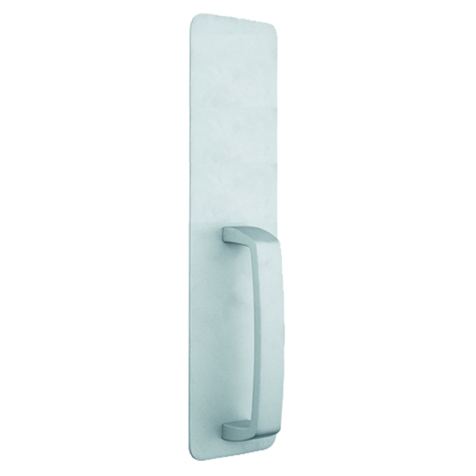 Global Door Controls, Aluminum Dummy Handleset Trim for Exit Devices, Max. Fits Door Width 48 in, MInch Fits Door Width 30 in, Model TH1100-DUMEDAL
