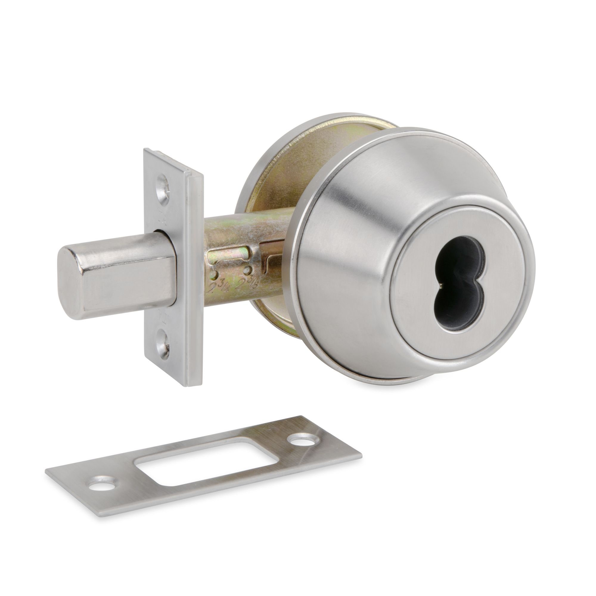 Trans Atlantic, 200 Series Grade 3 Single Cylinder Deadbolt, IC Less Core, Model DL-DB251IC-US32D