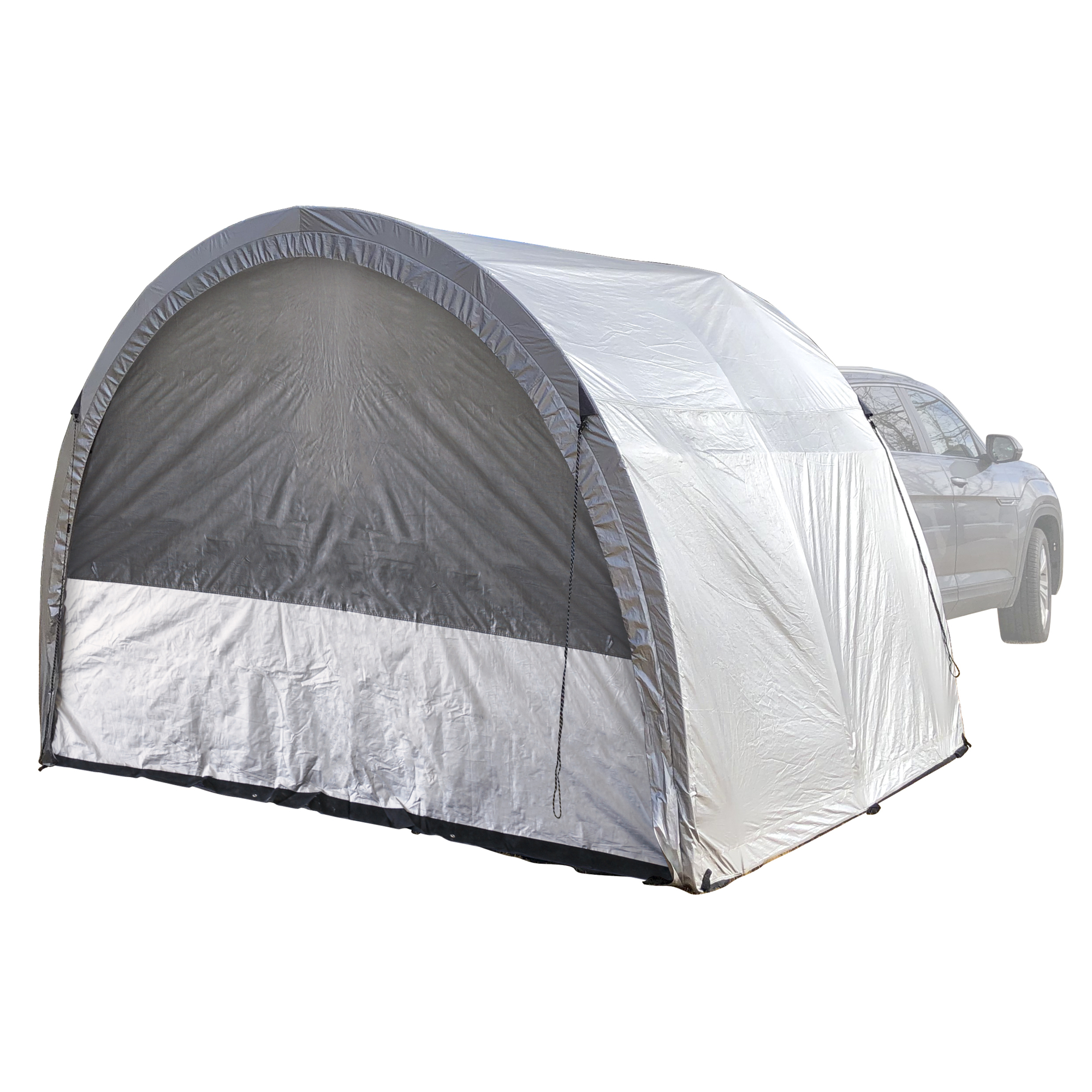 Let's Go Aero, Moon Unit Overland Shelter and Tailgate Tent, Length 10 ft, Width 8 ft, Color Silver, Model ARC02226