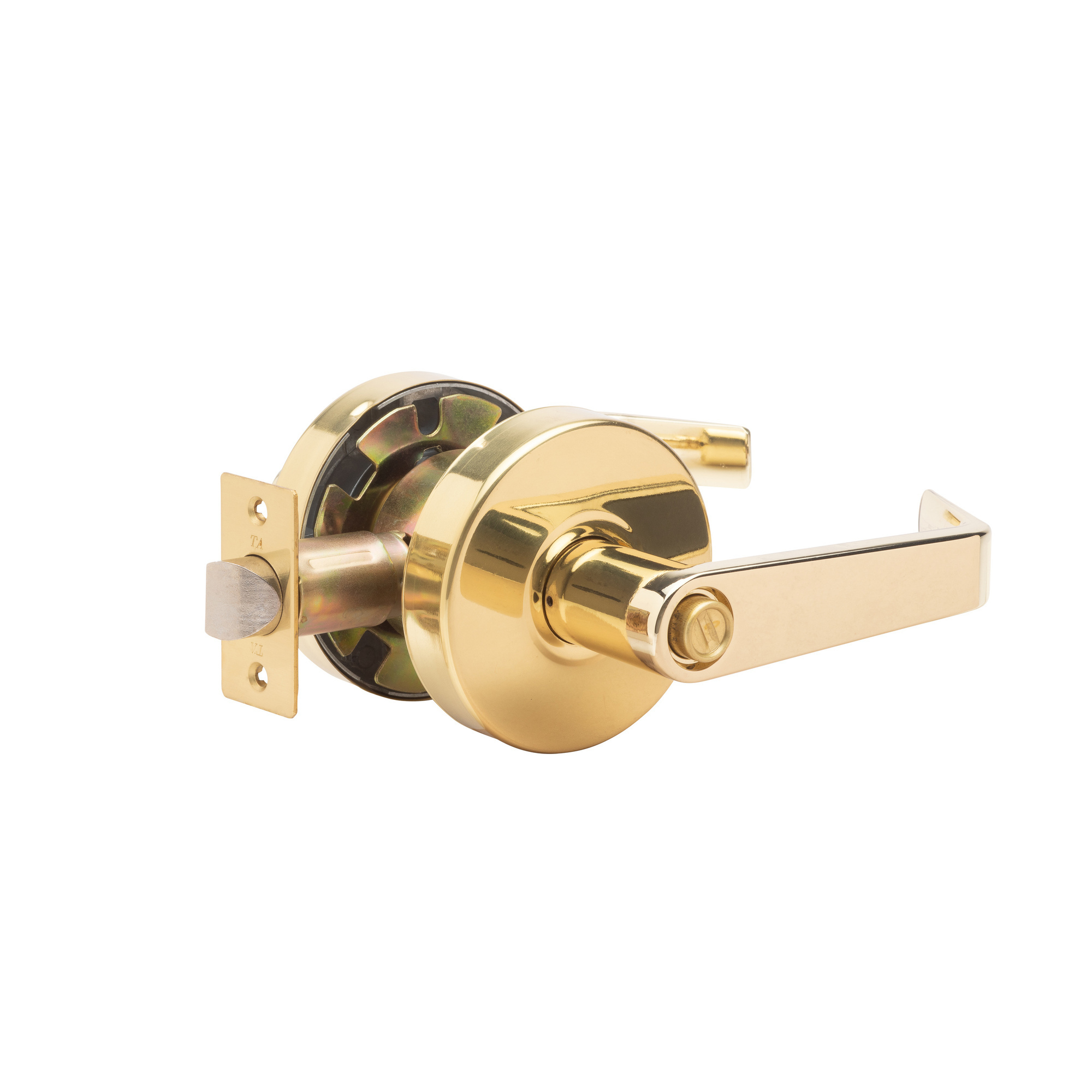 Trans Atlantic, Saturn Series Commercial Cylindrical Door Handle with Lock, Model DL-LSV40-US3