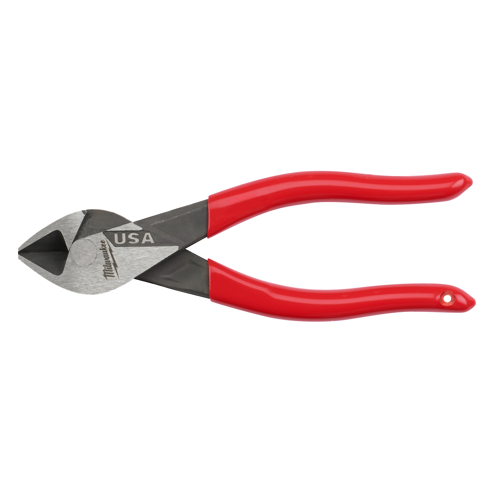 Milwaukee, 6Inch Diagonal Dipped Grip Pliers USA, Pieces (qty.) 1, Material Steel, Model MT506