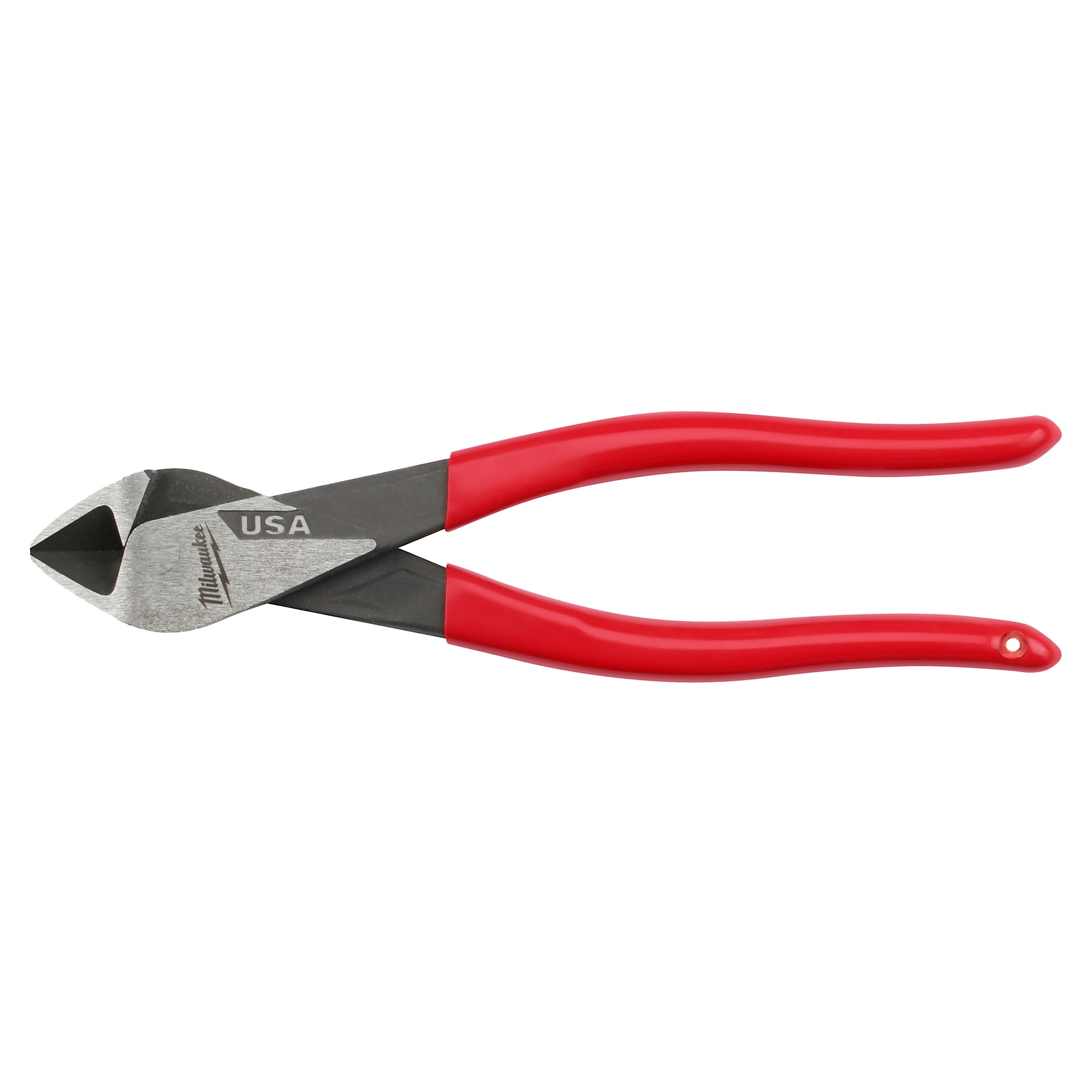 Milwaukee, 8Inch Diagonal Dipped Grip Pliers USA, Pieces (qty.) 1, Material Steel, Model MT508