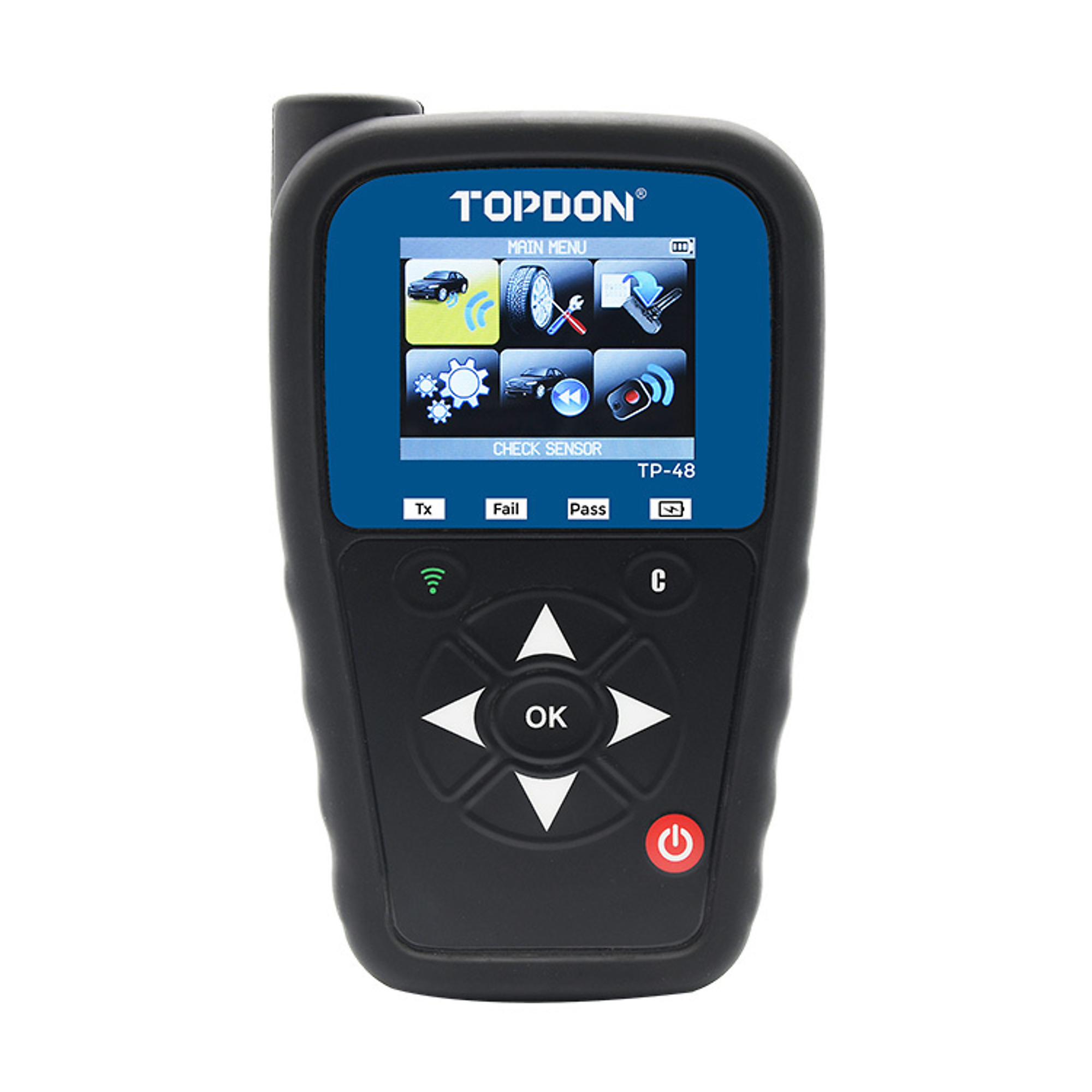 TOPDON, Robust OBDII capable TPMS tool, Model TP48