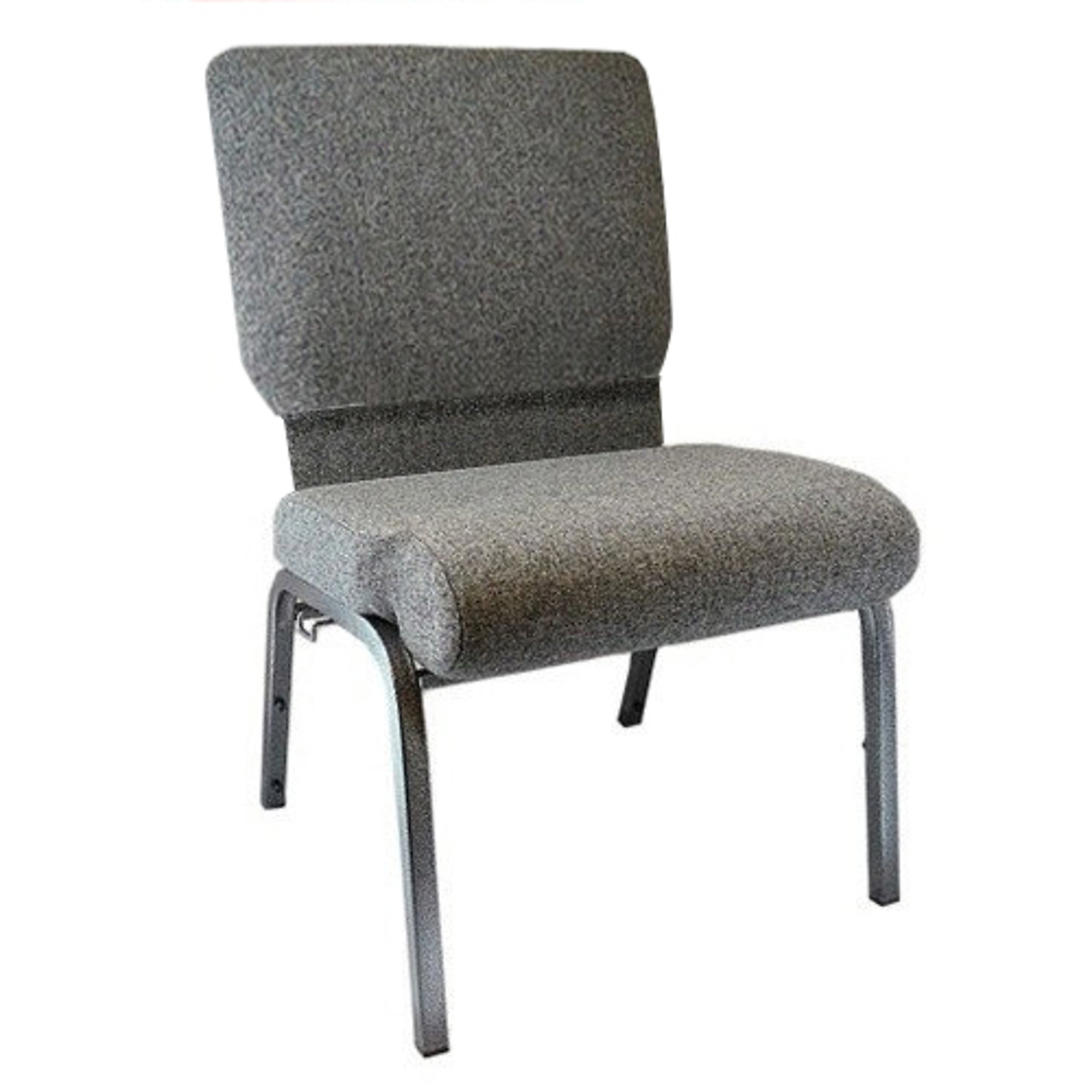 Flash Furniture, Charcoal Gray Church Chair 20.5Inch Wide, Primary Color Gray, Included (qty.) 1, Model PCHT111