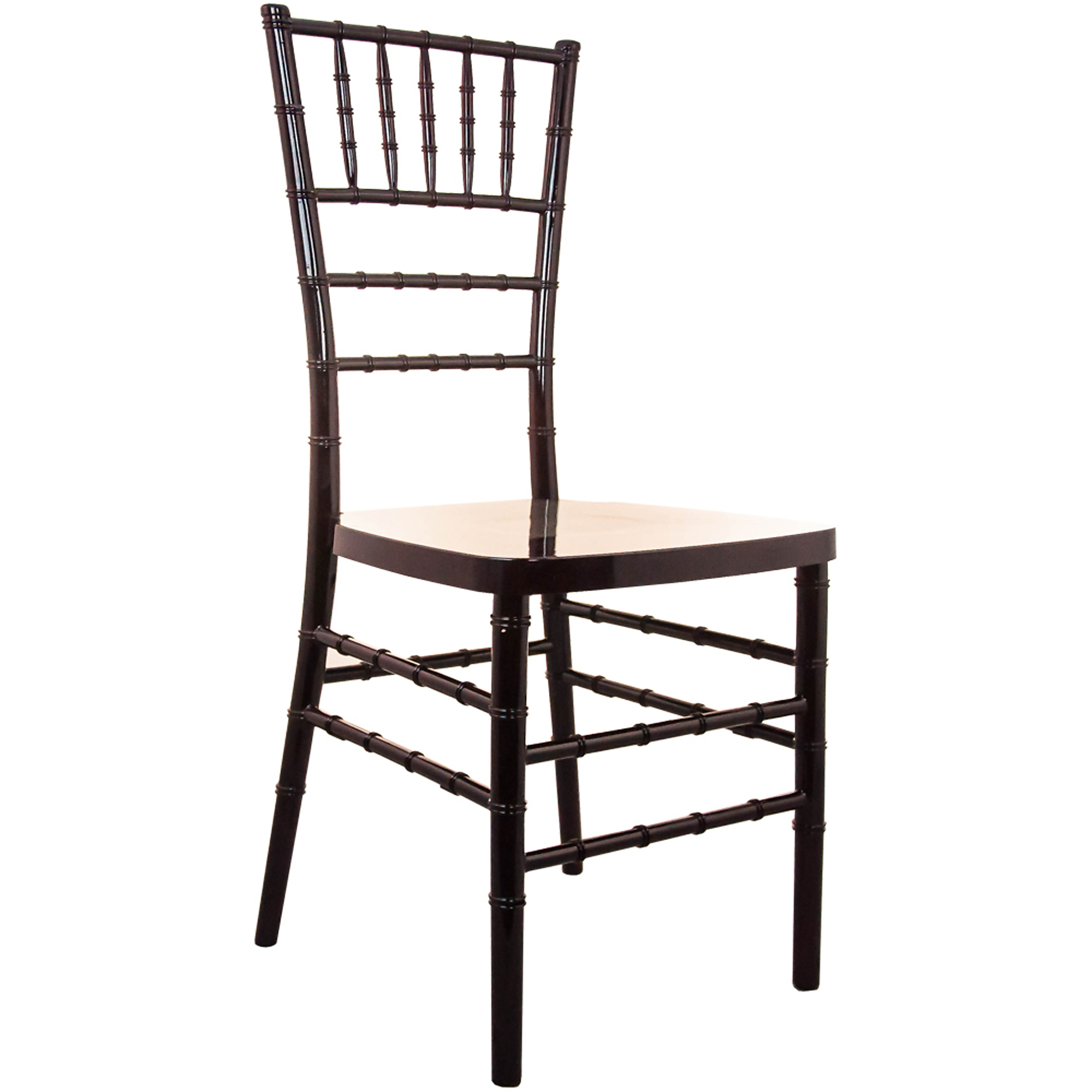Flash Furniture, Mahogany Resin Chiavari Chair, Primary Color Brown, Included (qty.) 1, Model RSCHIM