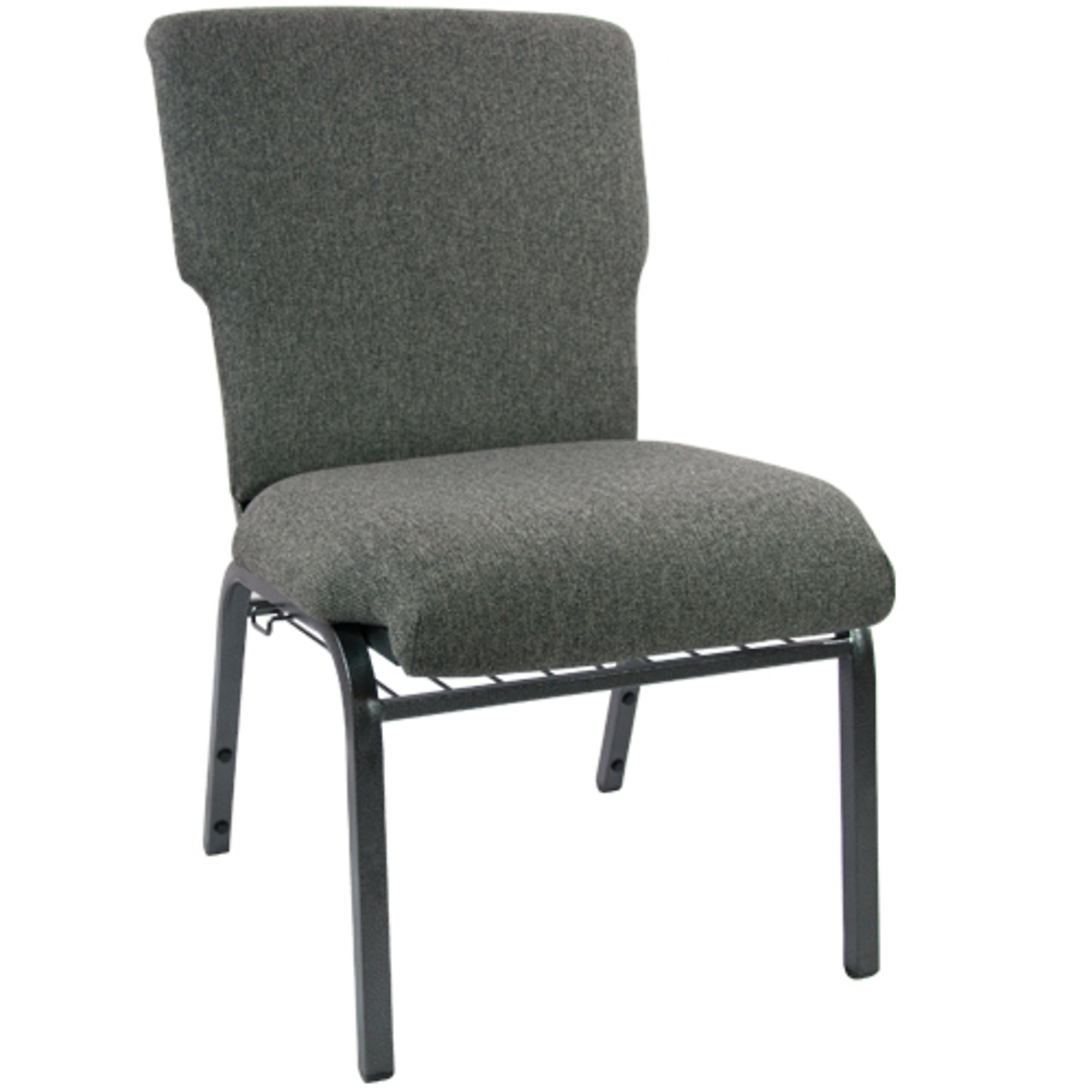 Flash Furniture, Charcoal Gray Discount Church Chair - 21Inch Wide, Primary Color Gray, Included (qty.) 1, Model EPCHT111