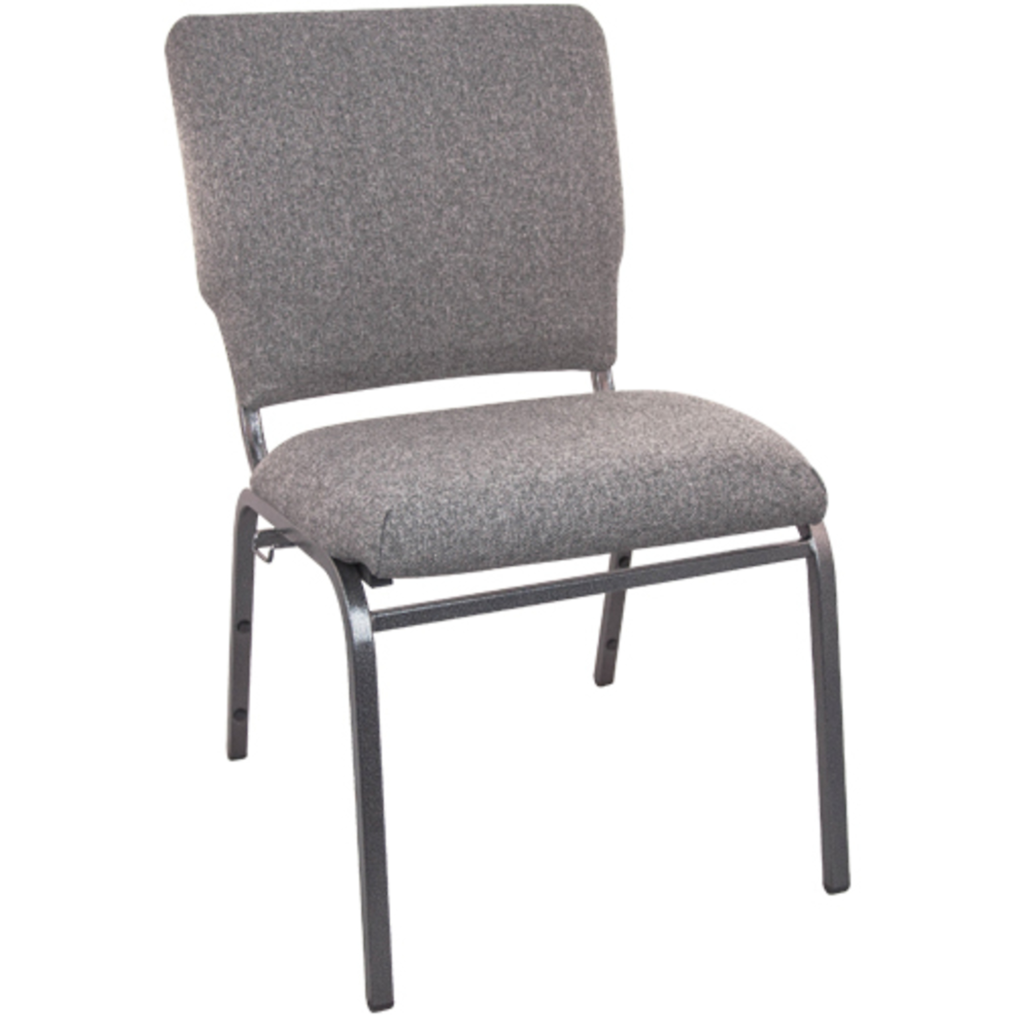 Flash Furniture, Charcoal Gray Multipurpose 18.5Inch W Church Chair, Primary Color Gray, Included (qty.) 1, Model SEPCHT185111