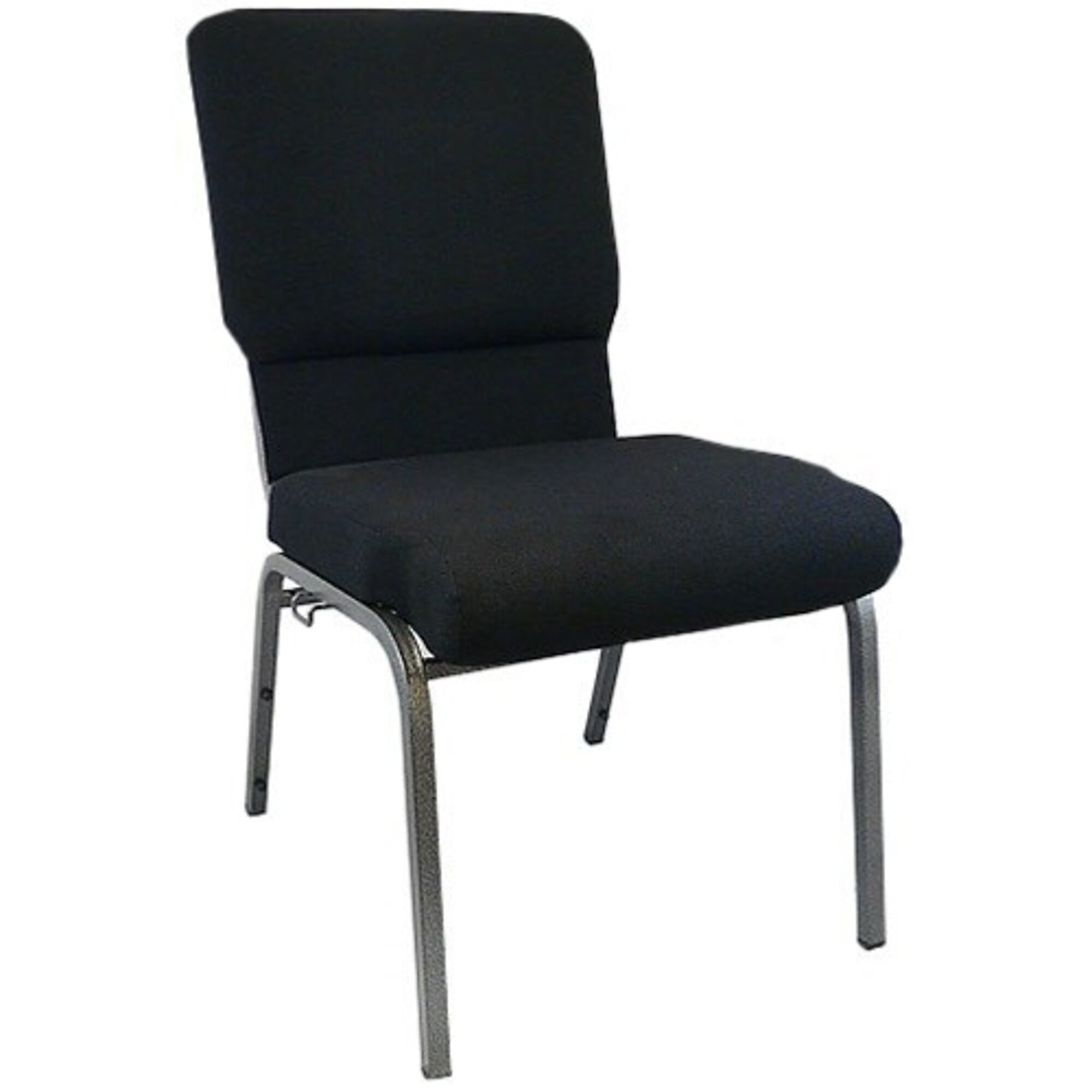 Flash Furniture, Black Church Chairs 18.5Inch Wide, Primary Color Black, Included (qty.) 1, Model PCHT185108