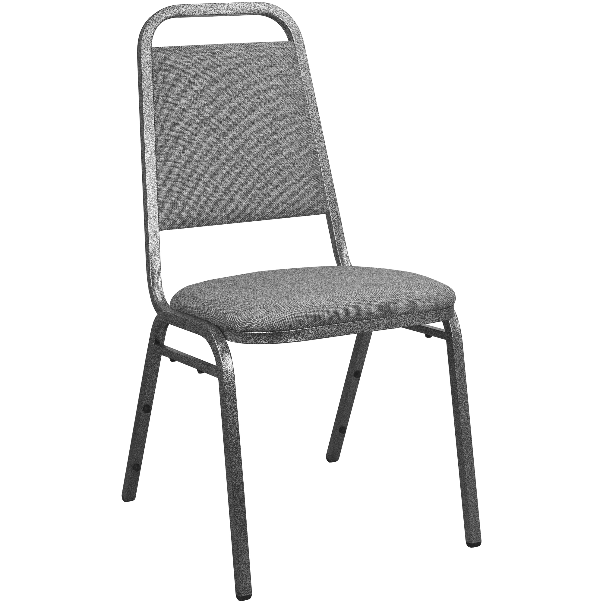 Flash Furniture, Charcoal Gray Fabric-Padded Banquet Stack Chairs, Primary Color Gray, Included (qty.) 1, Model 827FABRICBCGSB