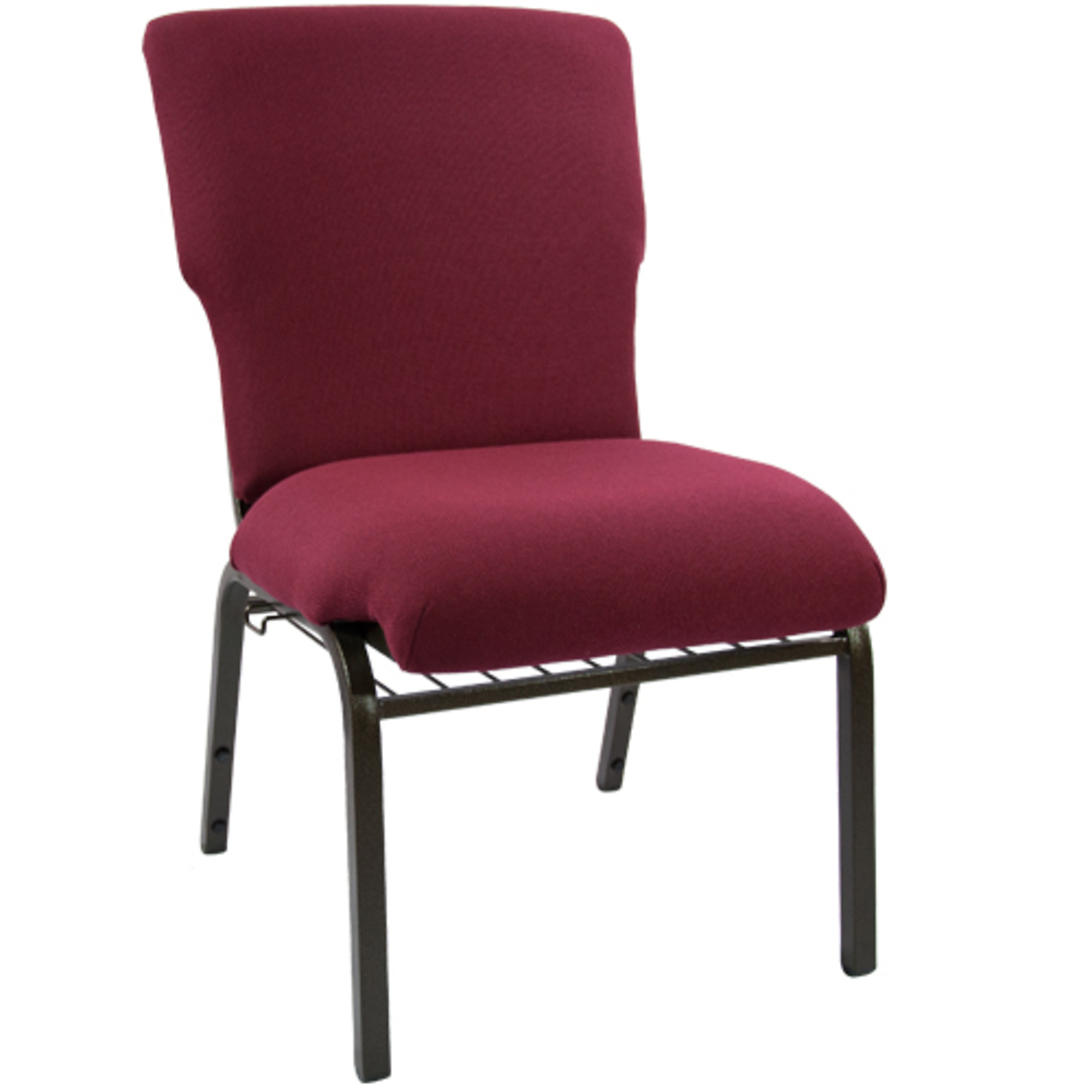 Flash Furniture, Maroon Discount Church Chair - 21Inch Wide, Primary Color Burgundy, Included (qty.) 1, Model EPCHT104