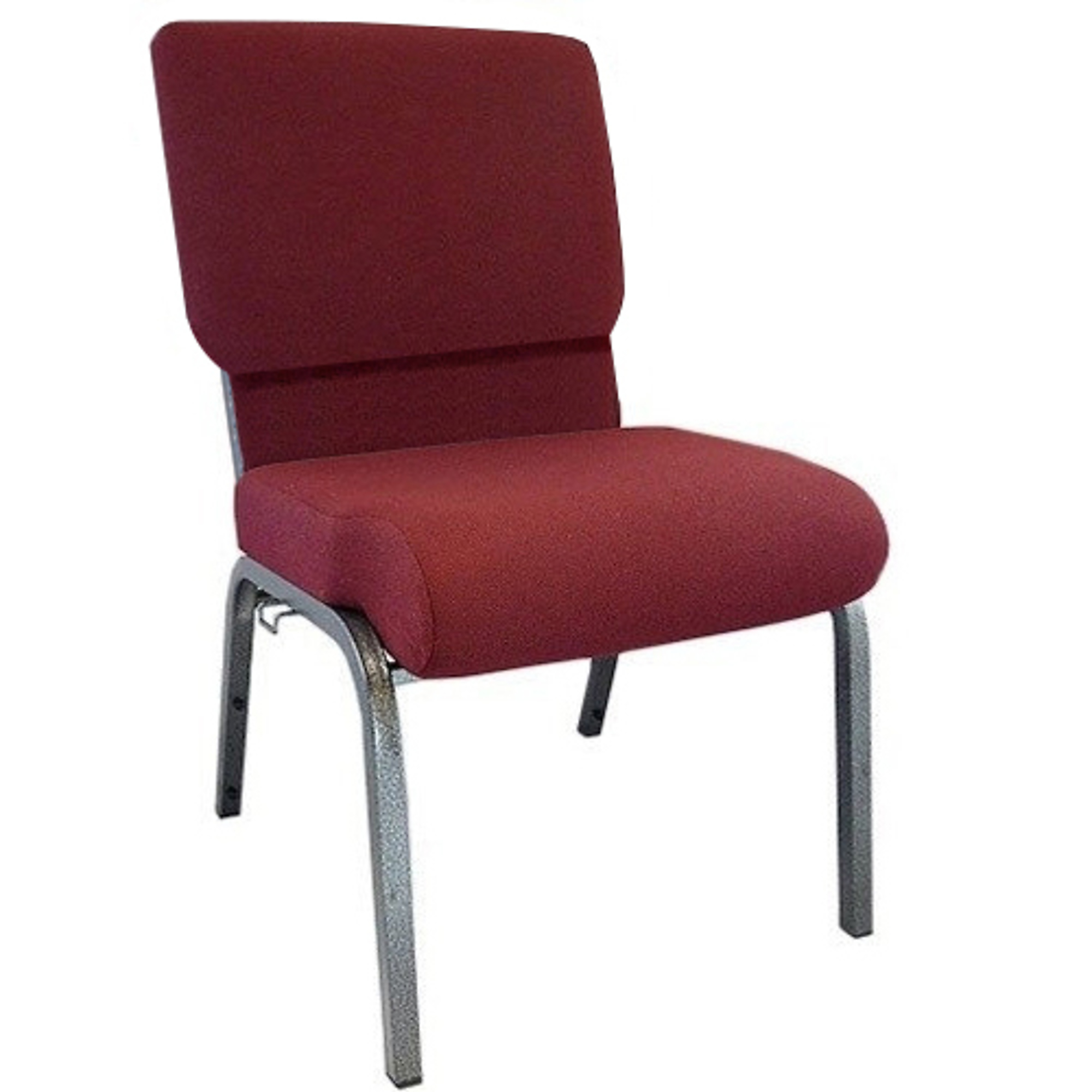 Flash Furniture, Maroon Church Chair 20.5Inch Wide, Primary Color Burgundy, Included (qty.) 1, Model PCHT104