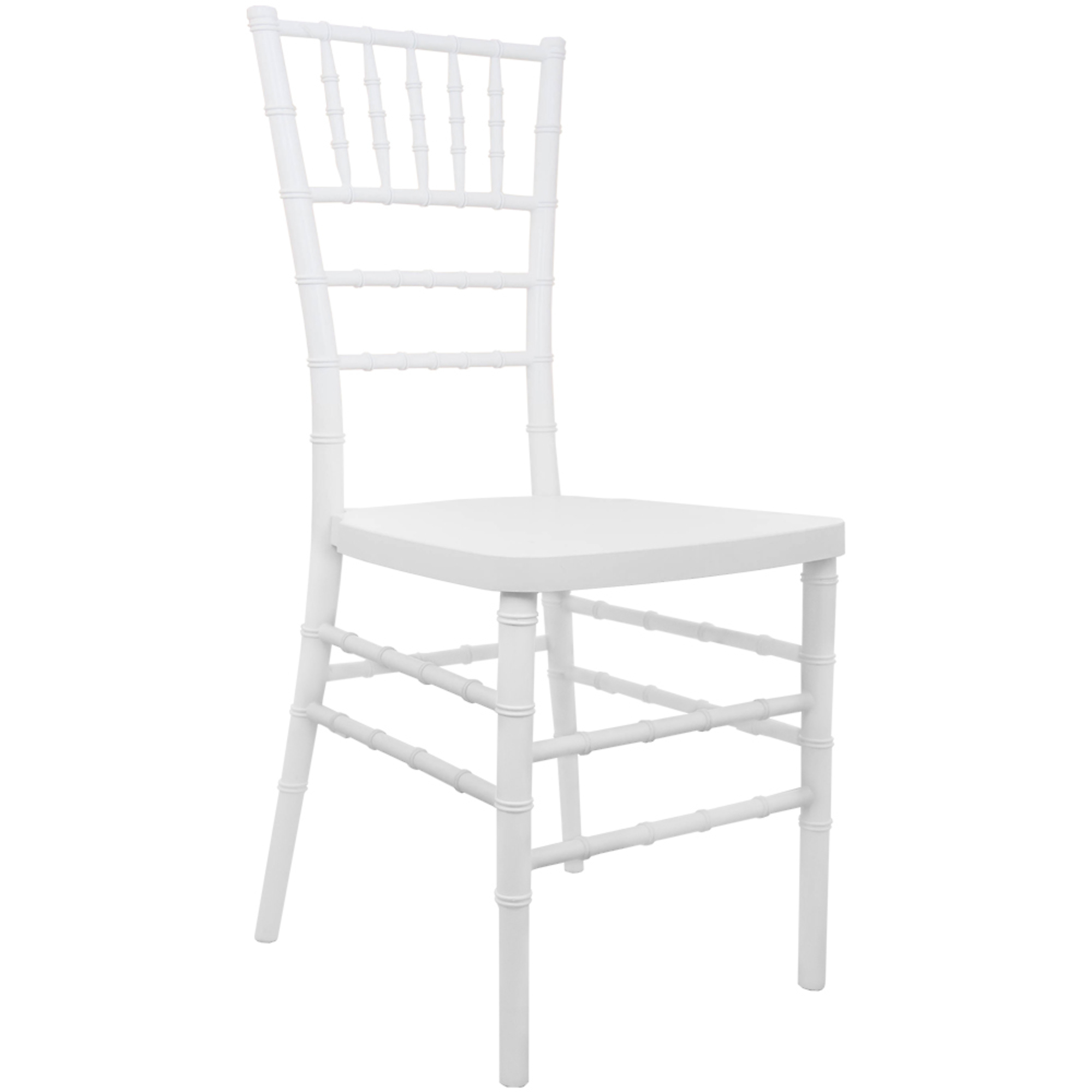 Flash Furniture, White Resin Chiavari Chair, Primary Color White, Included (qty.) 1, Model RSCHIW