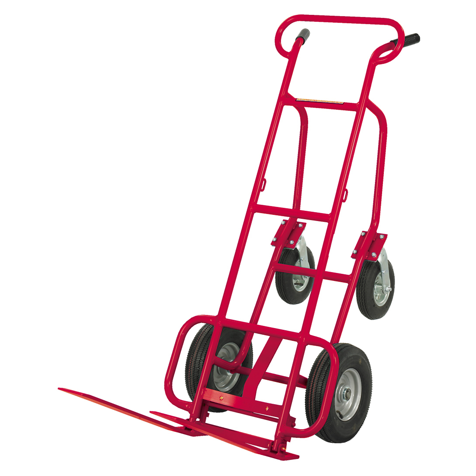 Valley Craft, HVAC Hand Truck, Load Capacity 600 lb, Height 61 in, Material Steel, Model F80233R6